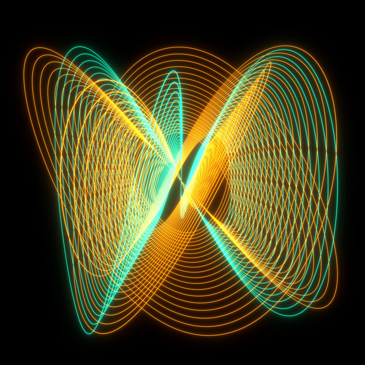 Taniec Lissajous autorstwa elkement