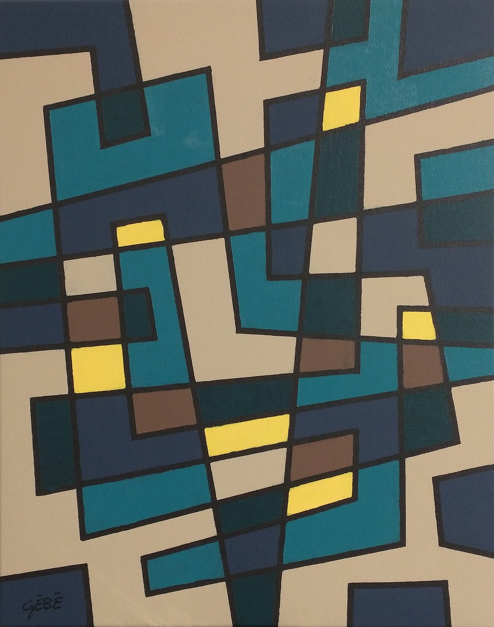 Zmienna geometria (praca nr 3 z 5) autorstwa Guy Boulianne