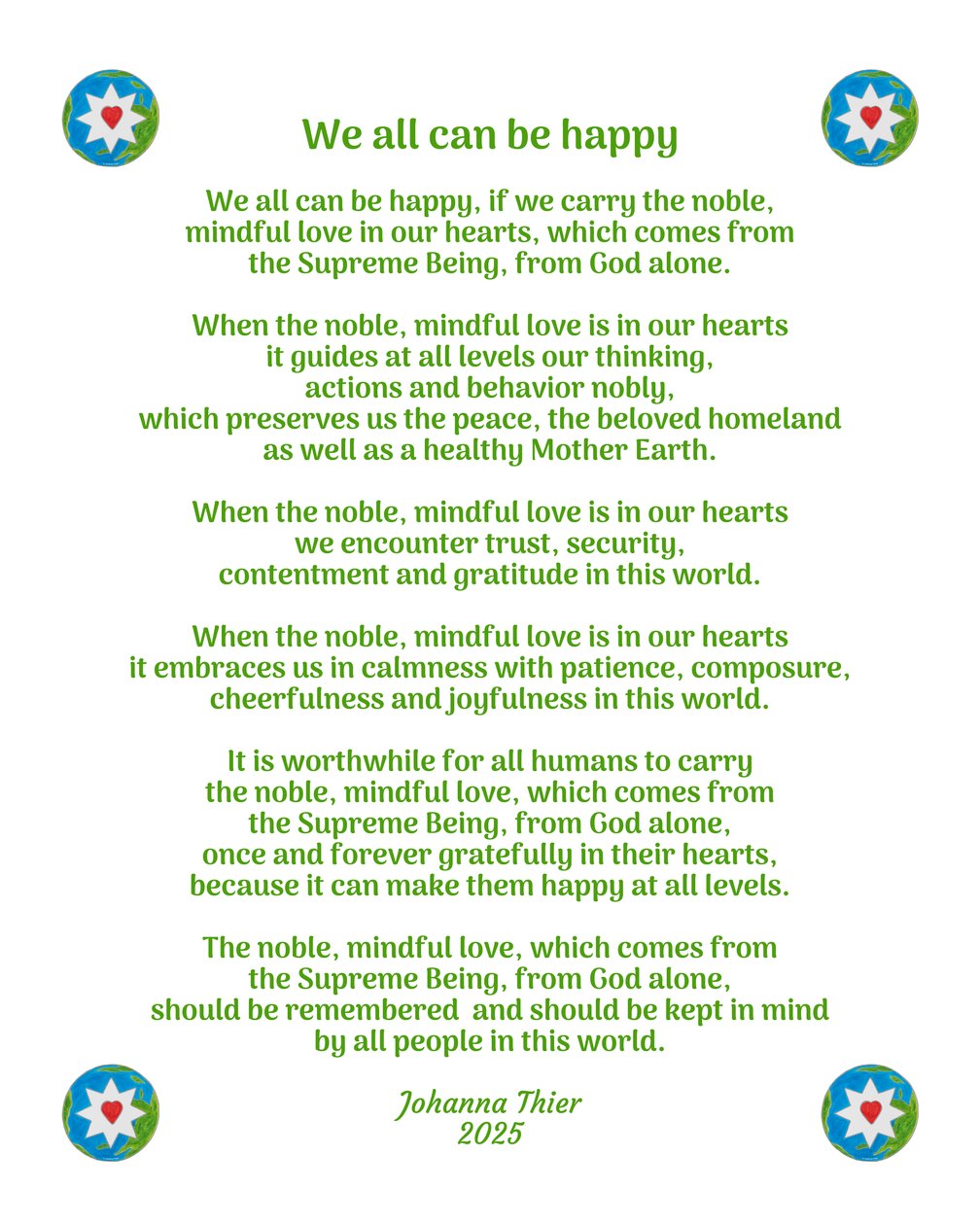 We all can be happy autorstwa Johanna Thier