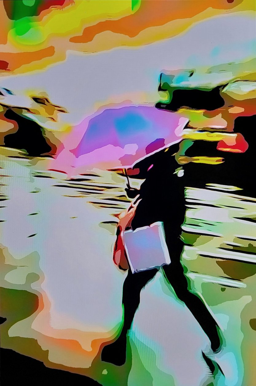 Psychodeliczna dziewczyna autorstwa Mavet