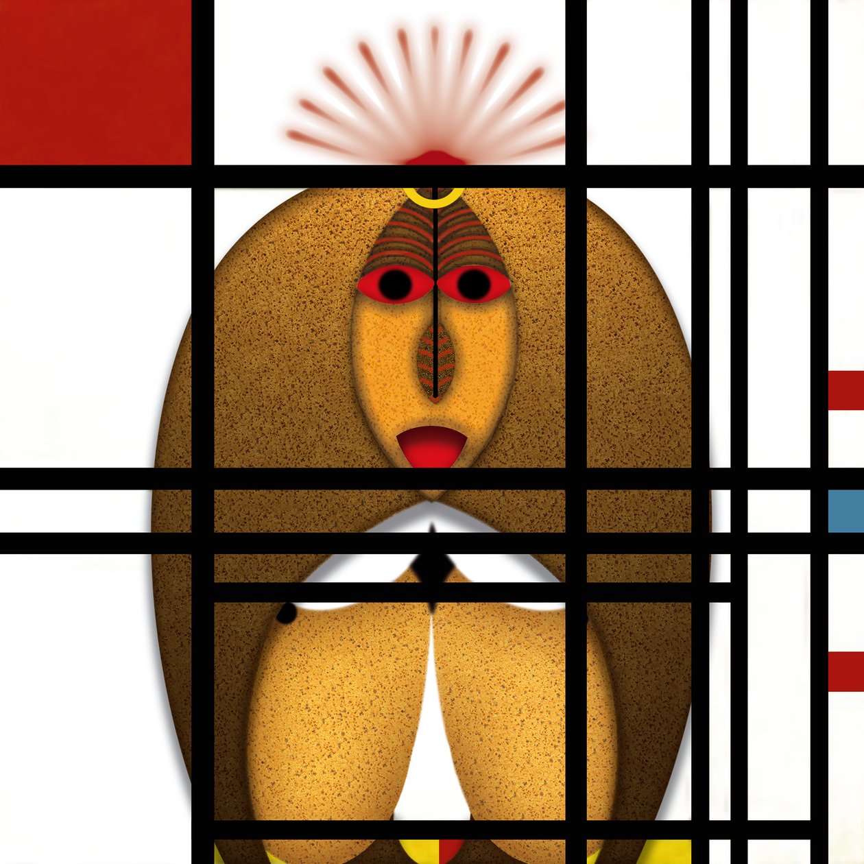 Lockdown (IV) - (aus der Serie Animal Rationale) autorstwa Alexander Eibach