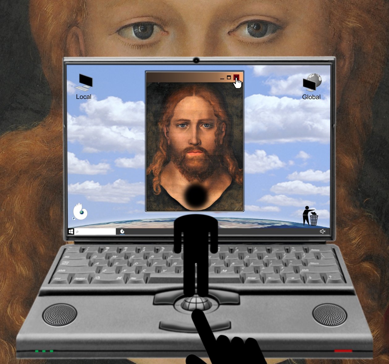 Alt + F4 (I) (z serii: Windows) autorstwa Alexander Eibach