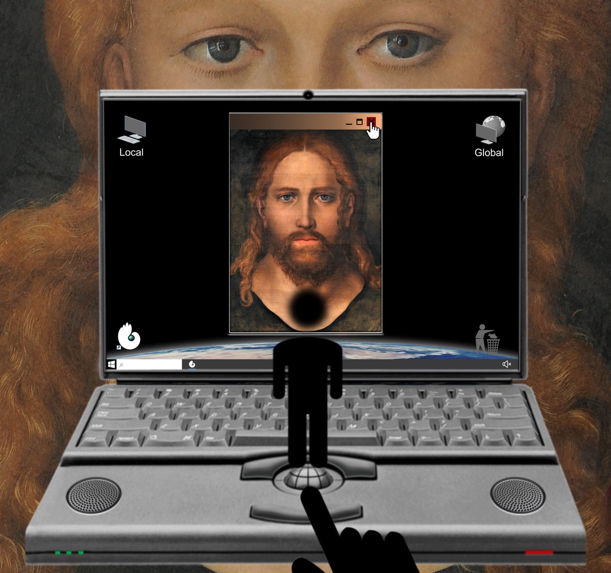 Alt + F4 (II) (z serii: Windows) autorstwa Alexander Eibach