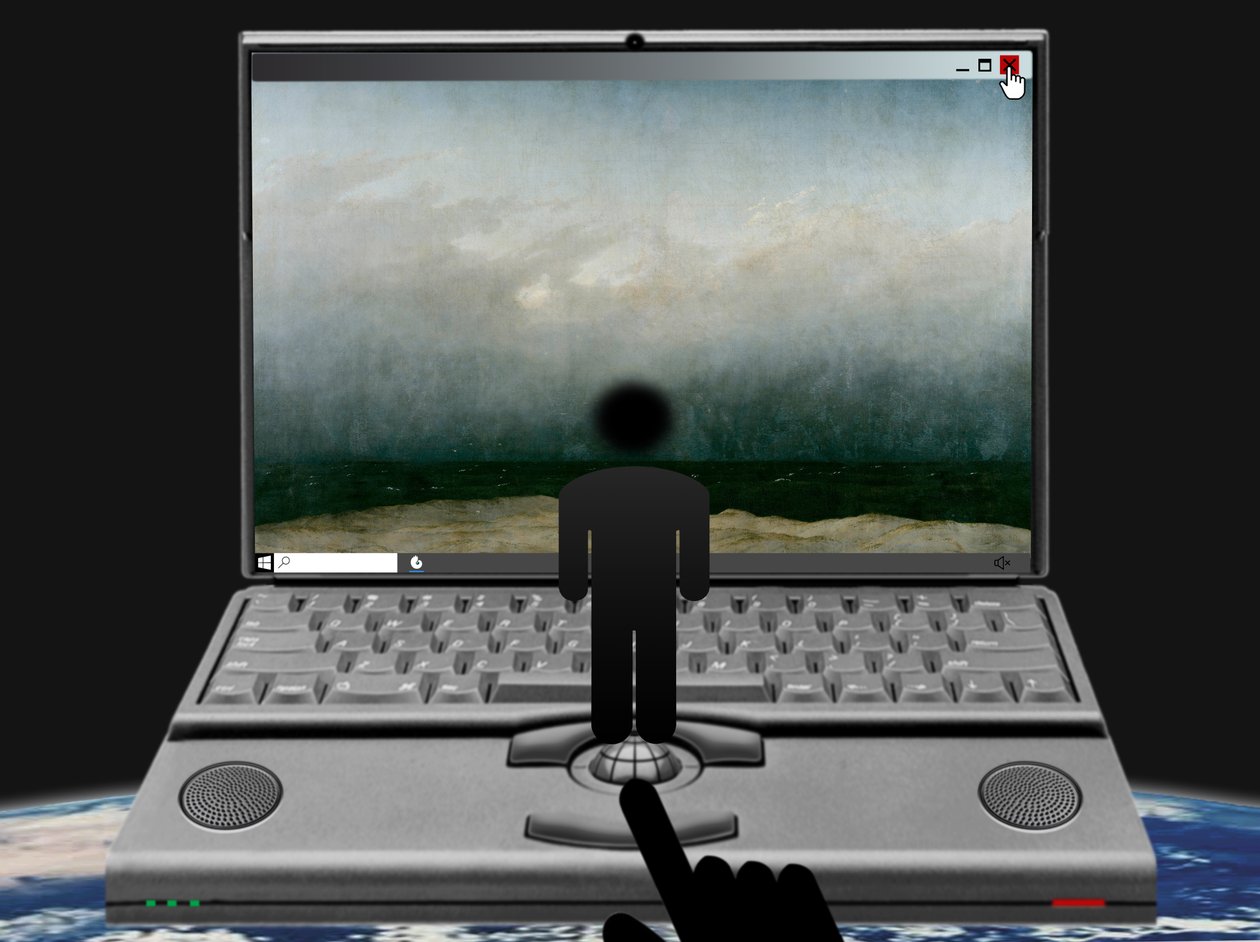 Widok na obraz (z serii: Windows) autorstwa Alexander Eibach