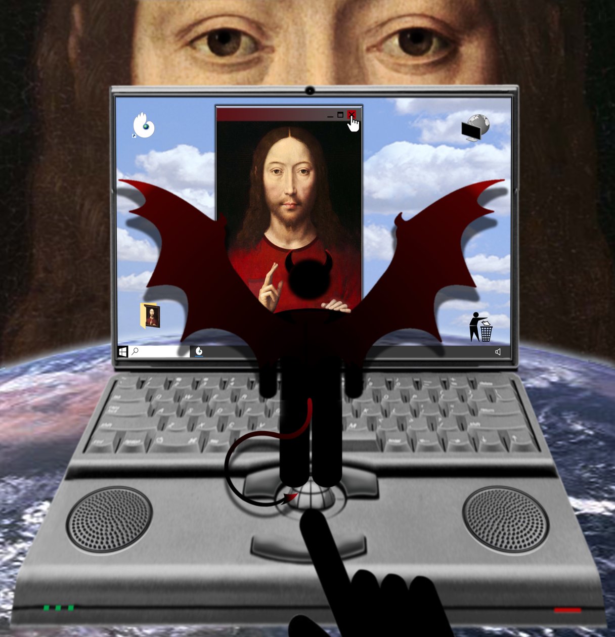Kłótnia - dialog (II) (z serii: Windows) autorstwa Alexander Eibach