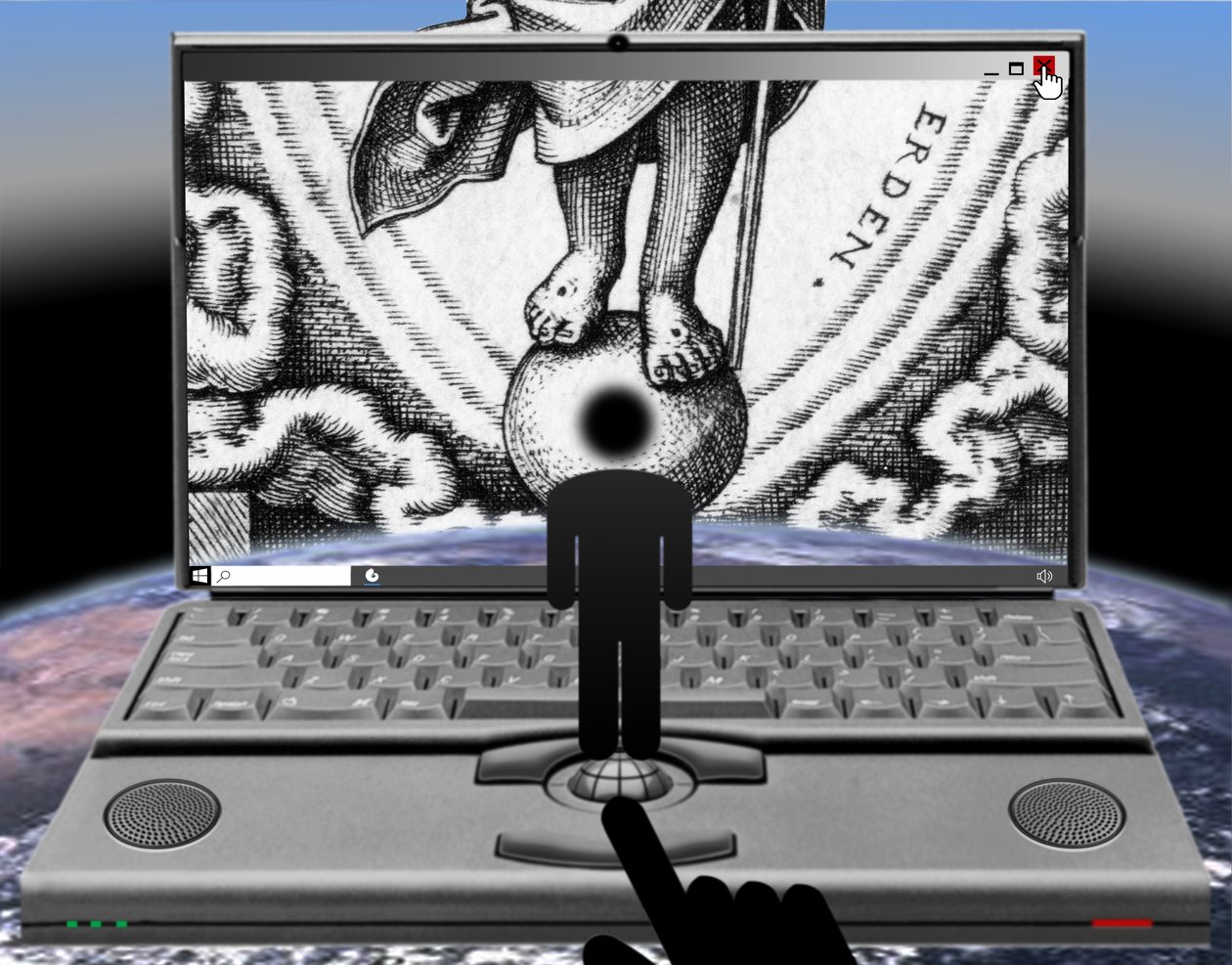 Dana mi jest wszelka władza w niebie i na ziemi (z serii: Windows) autorstwa Alexander Eibach