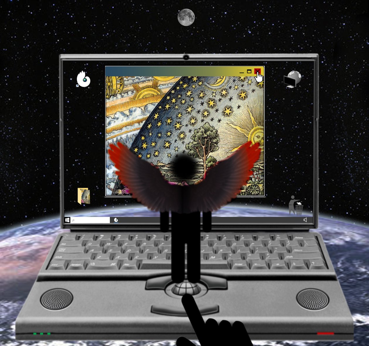 Icarus (II) (z serii: Windows) autorstwa Alexander Eibach