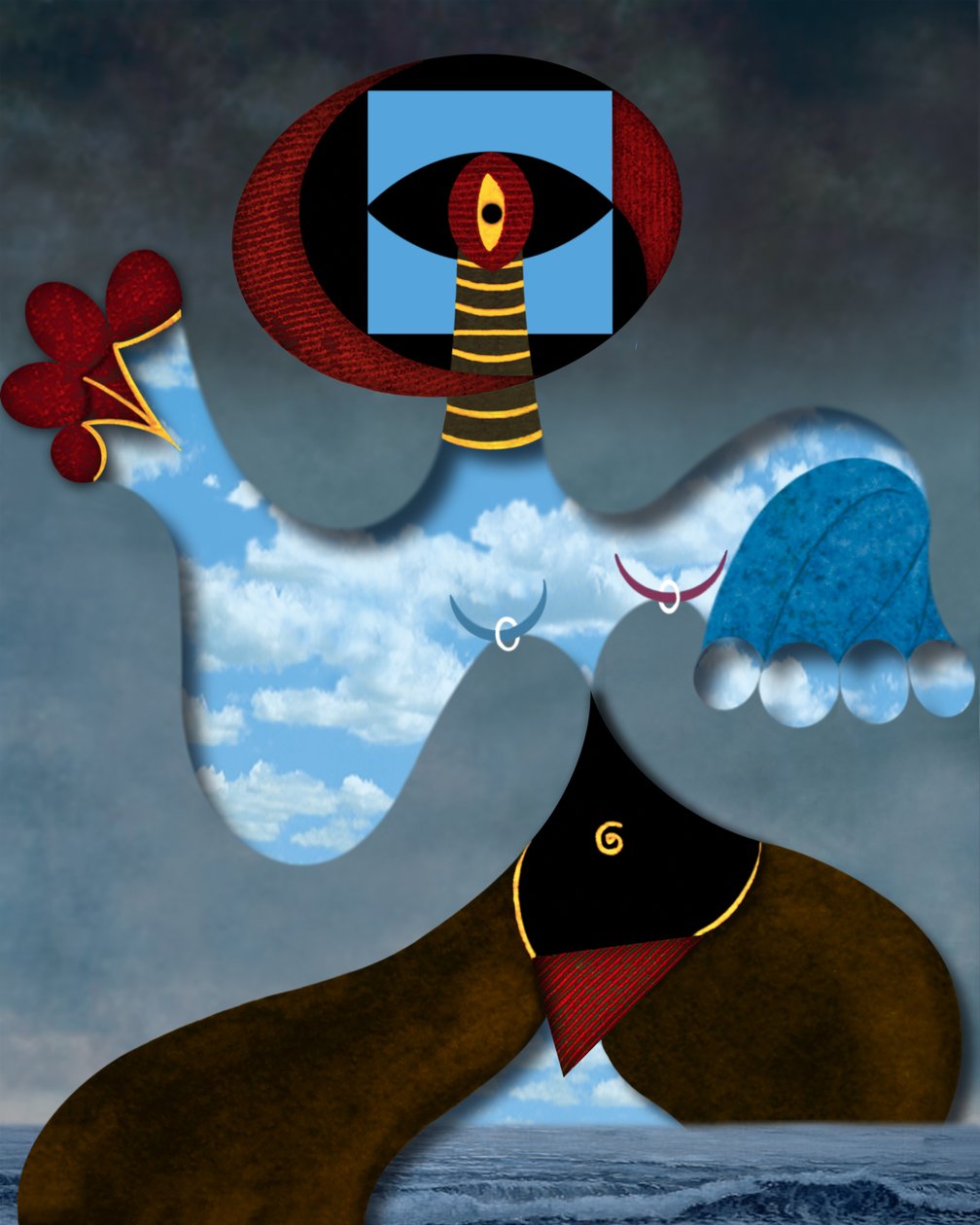 Die Große Familie (La Grande Famille) autorstwa Alexander Eibach
