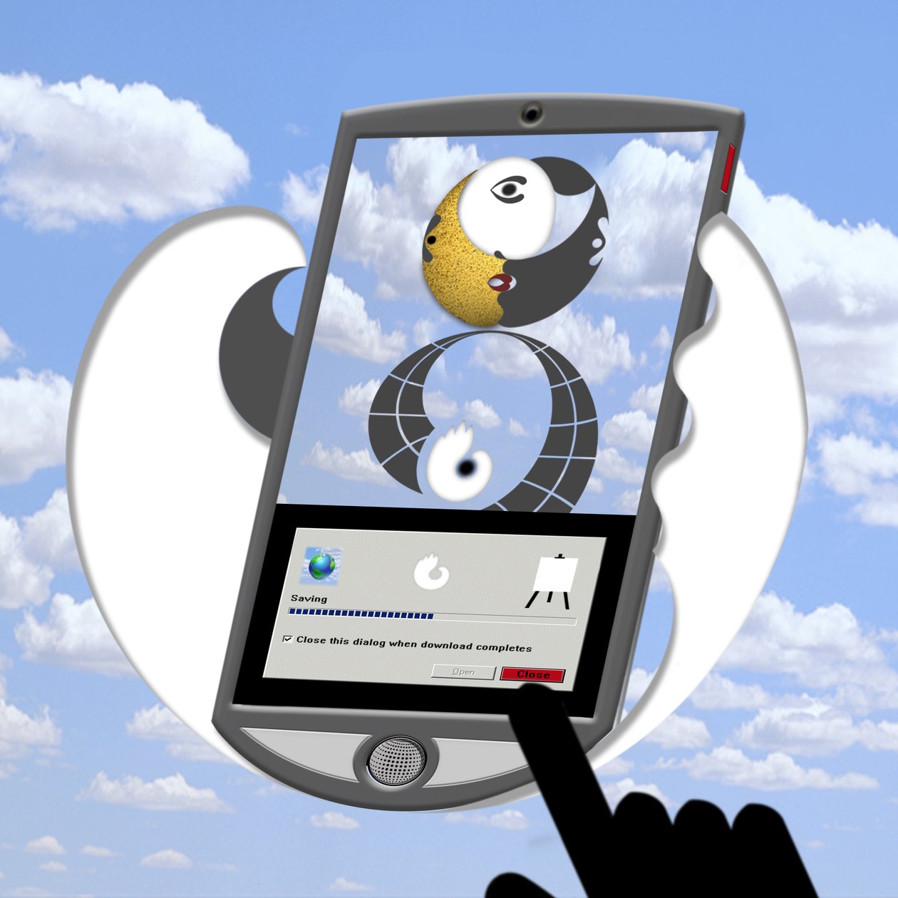 Free Download (III) (z serii Skyphone) autorstwa Alexander Eibach