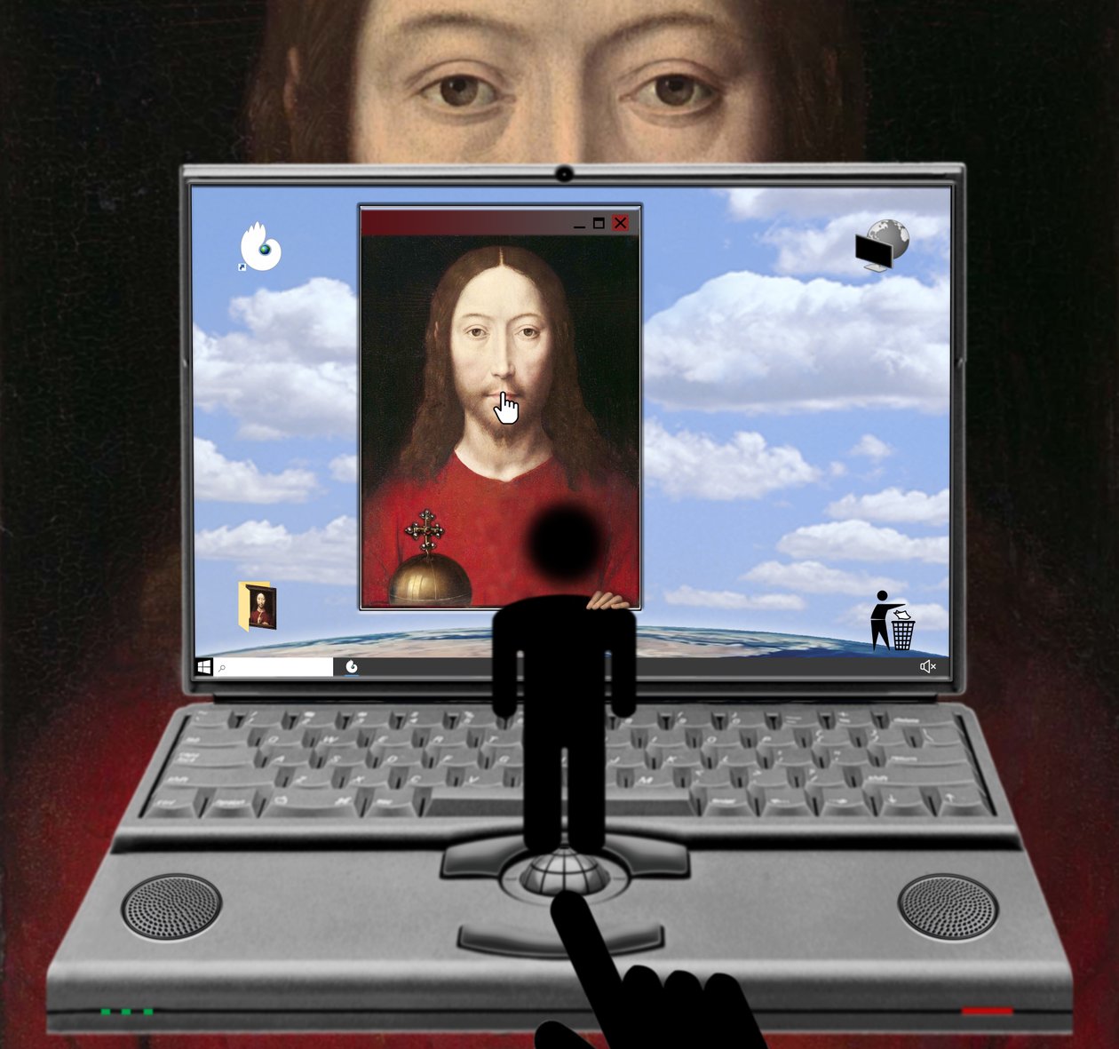 PSSST (z serii: Windows) autorstwa Alexander Eibach