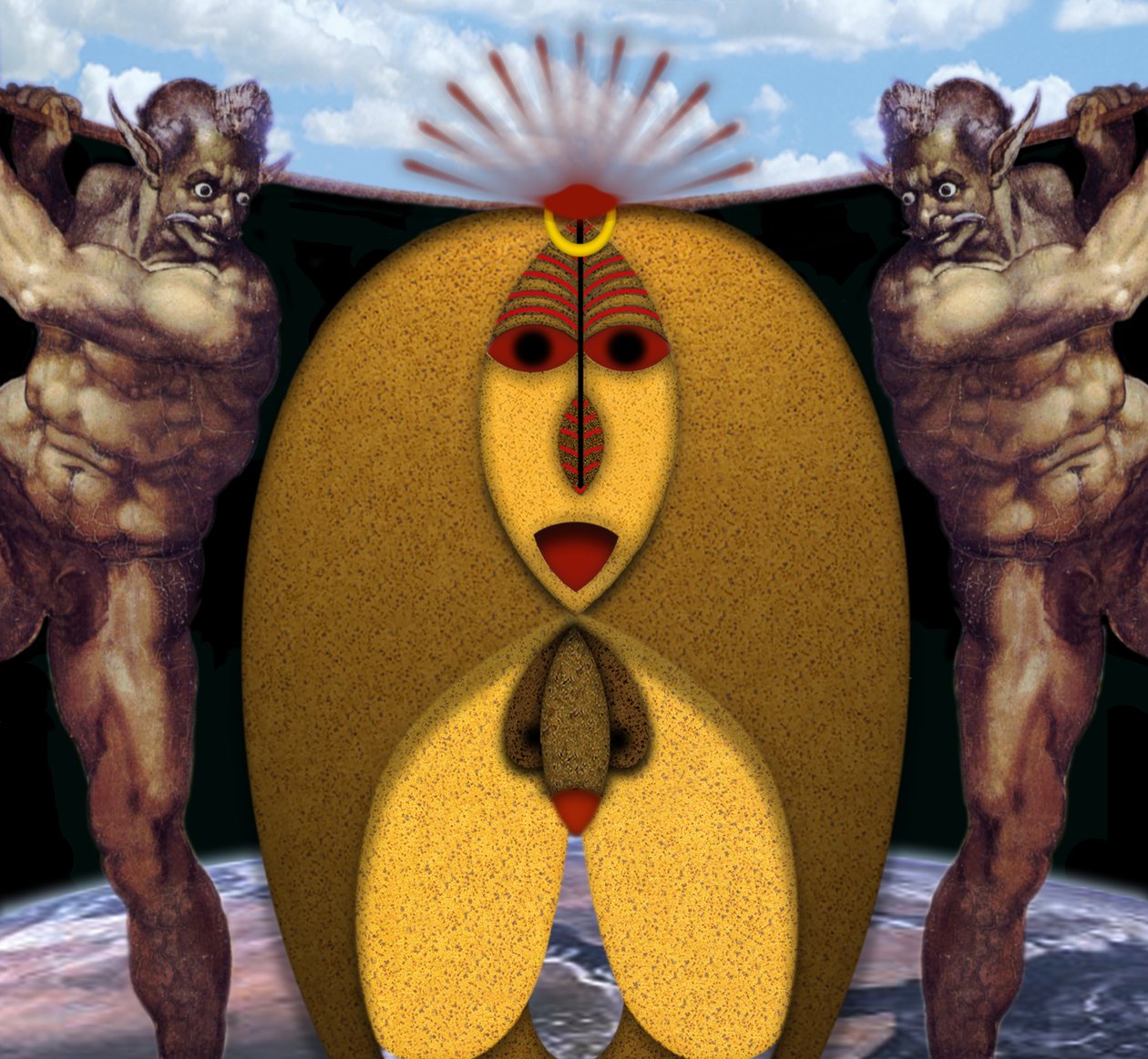 Schwierige Überfahrt (II) (aus der Serie Anima Dannata) autorstwa Alexander Eibach