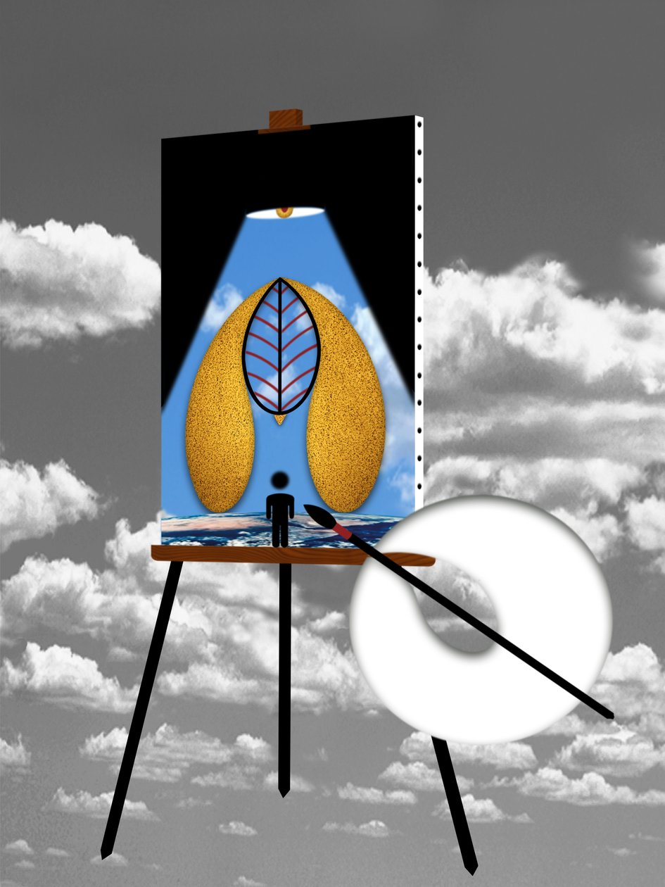 Die Malkunst (I) autorstwa Alexander Eibach