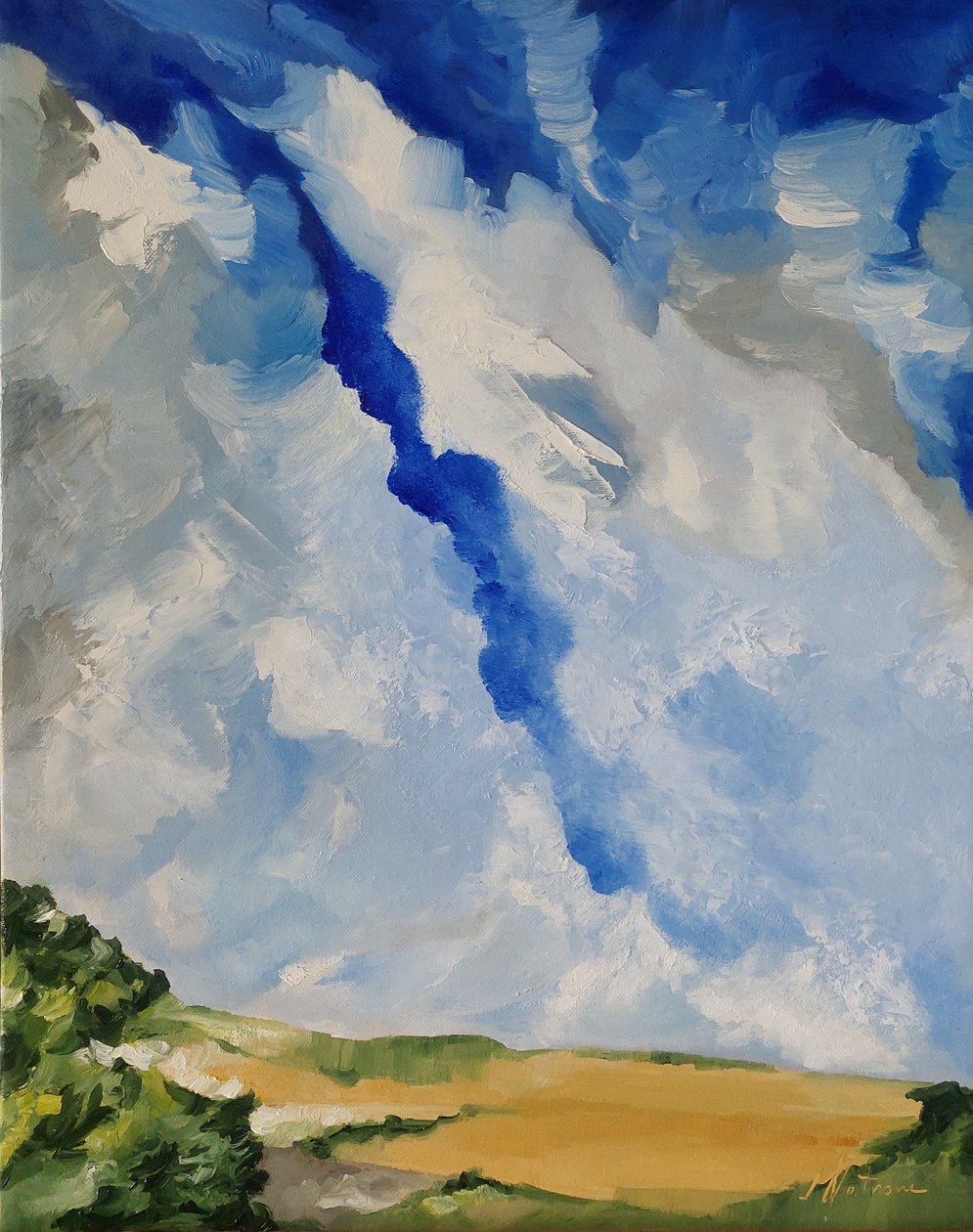 Letnie niebo autorstwa M. Vet