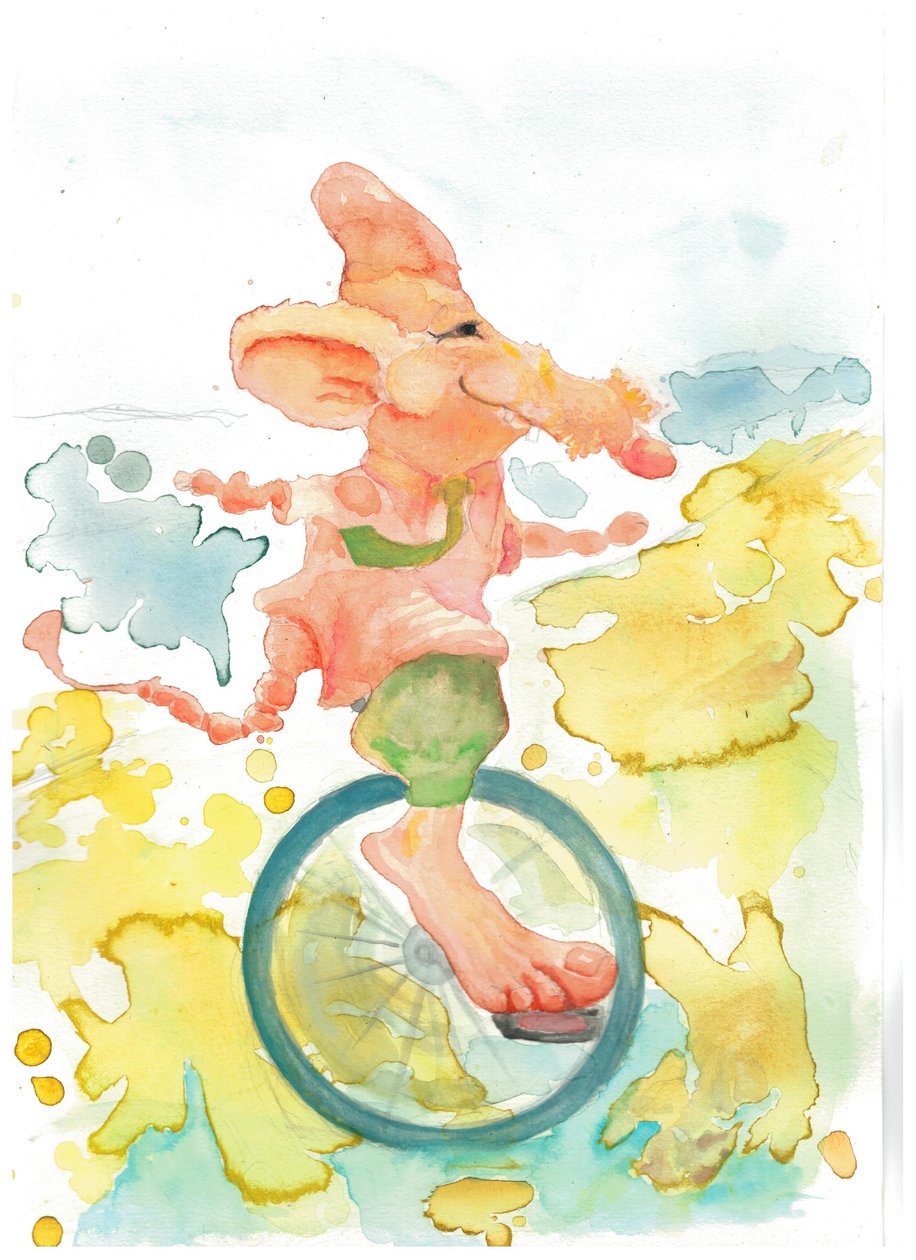 Szczur na rowerze autorstwa Phantalis