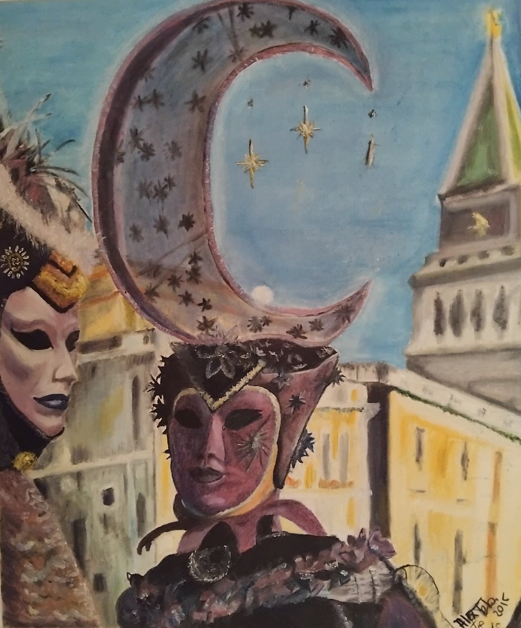 Maska nocna autorstwa Alex Terla