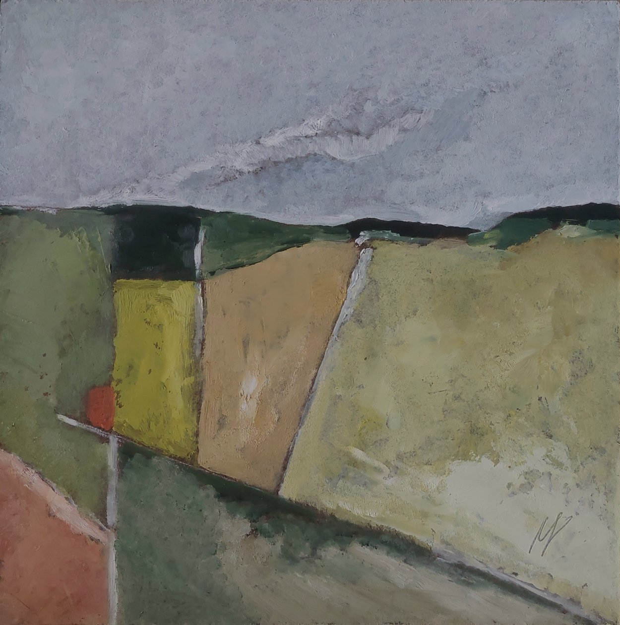 Strome wzgórza autorstwa M. Vet