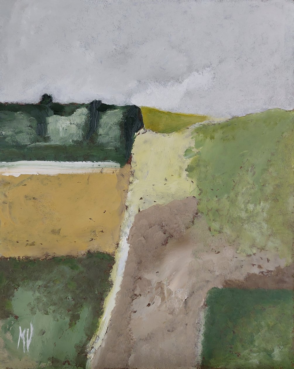 Minimalistyczny krajobraz autorstwa M. Vet