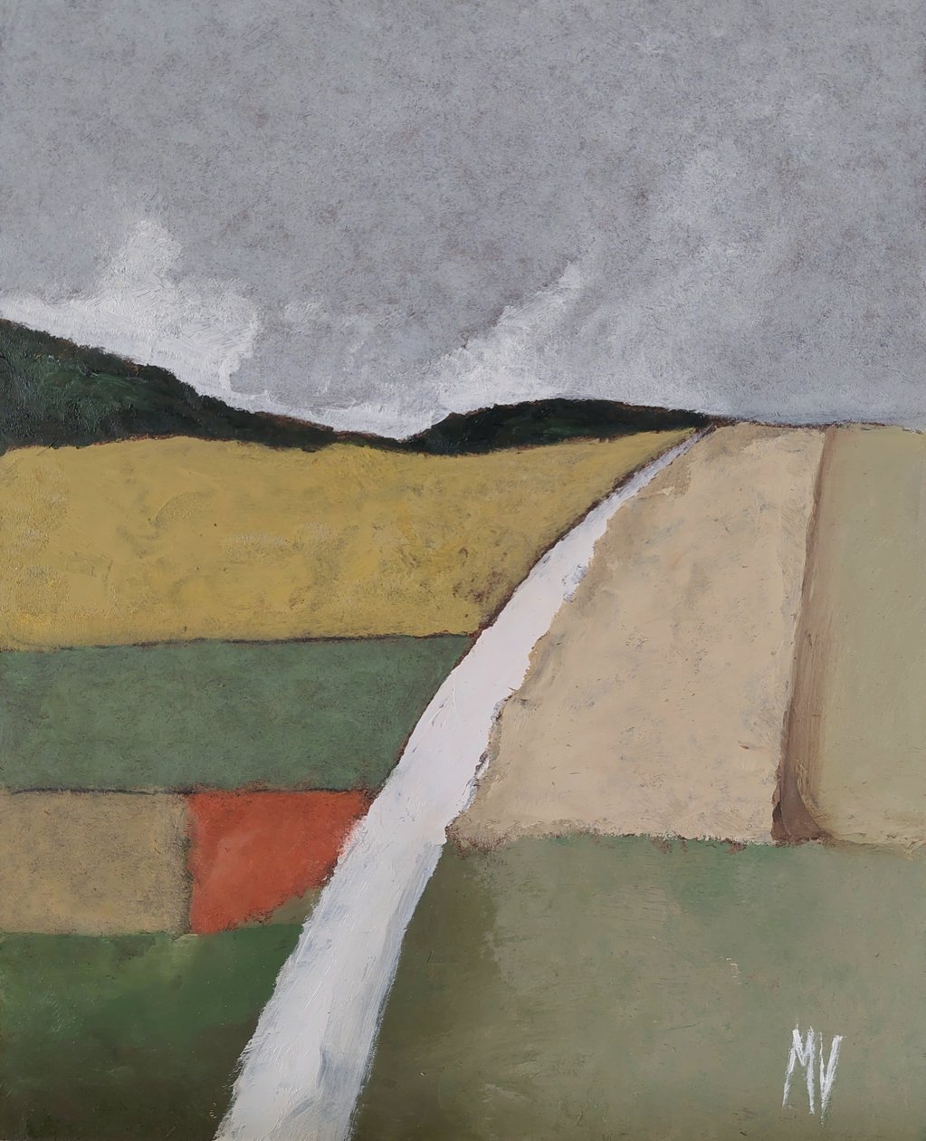 Biała droga autorstwa M. Vet