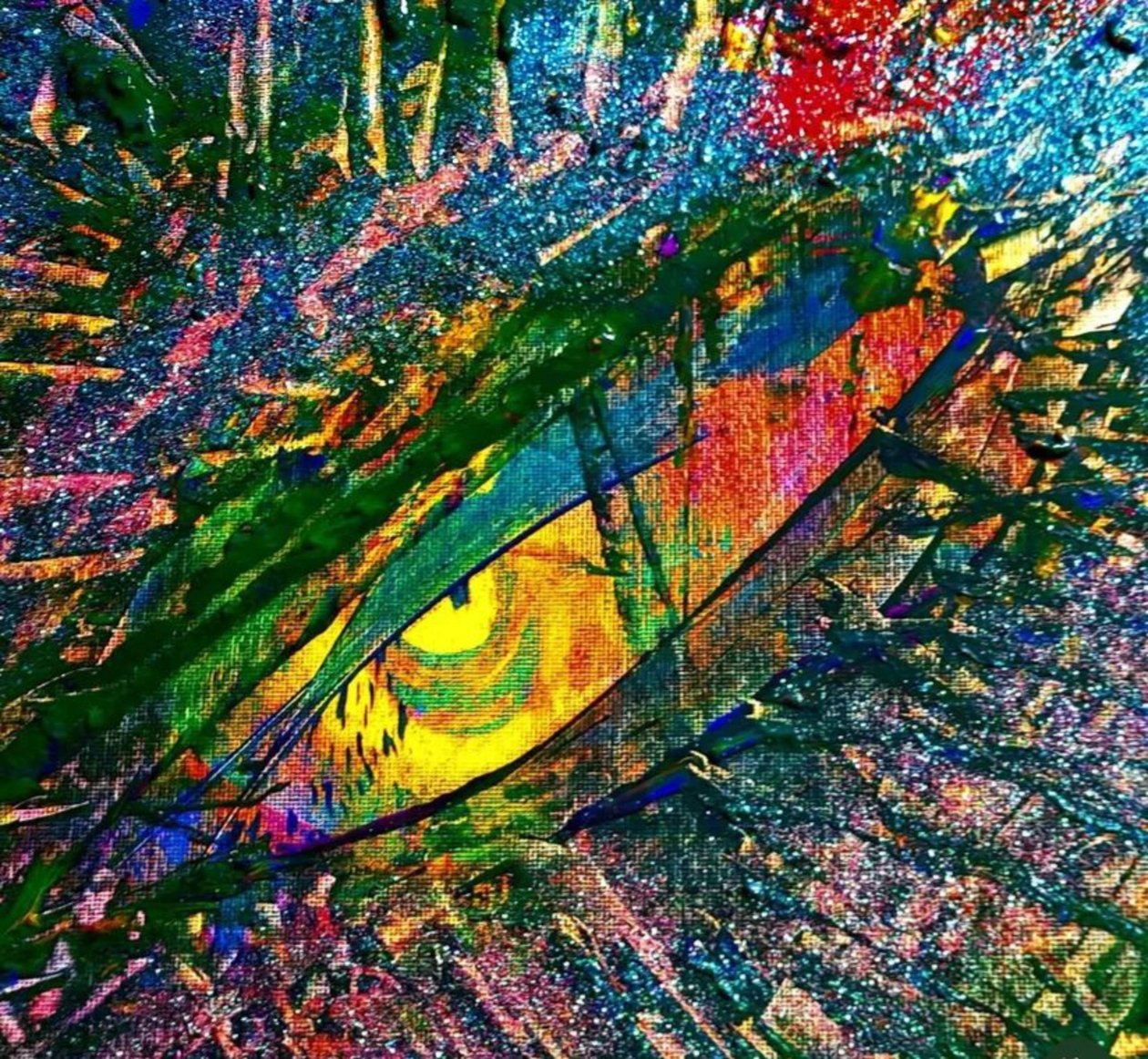 Kometa międzygwiezdna autorstwa Margareta Uliarte