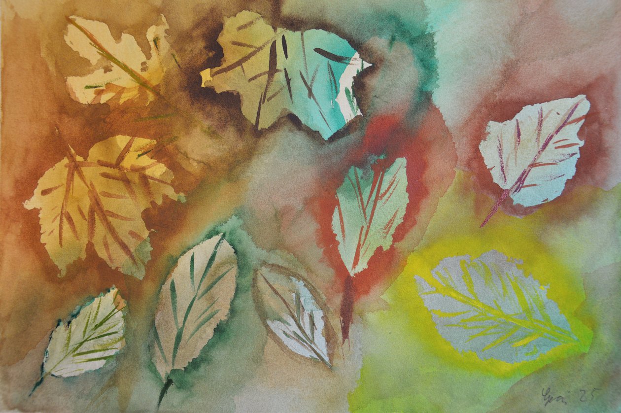 Jesienne liście autorstwa Detlef Georgi