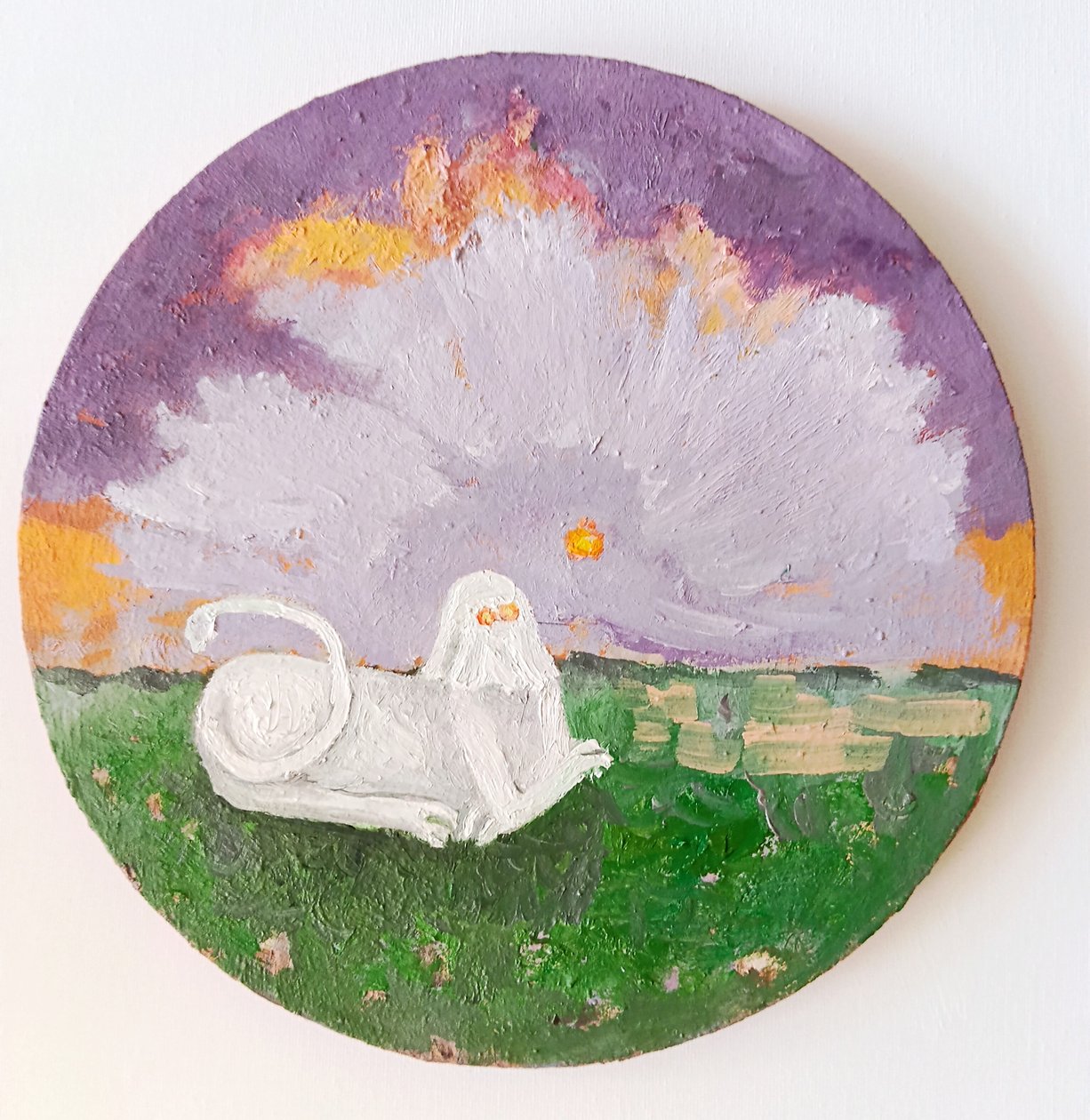 Sfinks autorstwa Elzbieta Goszczycka