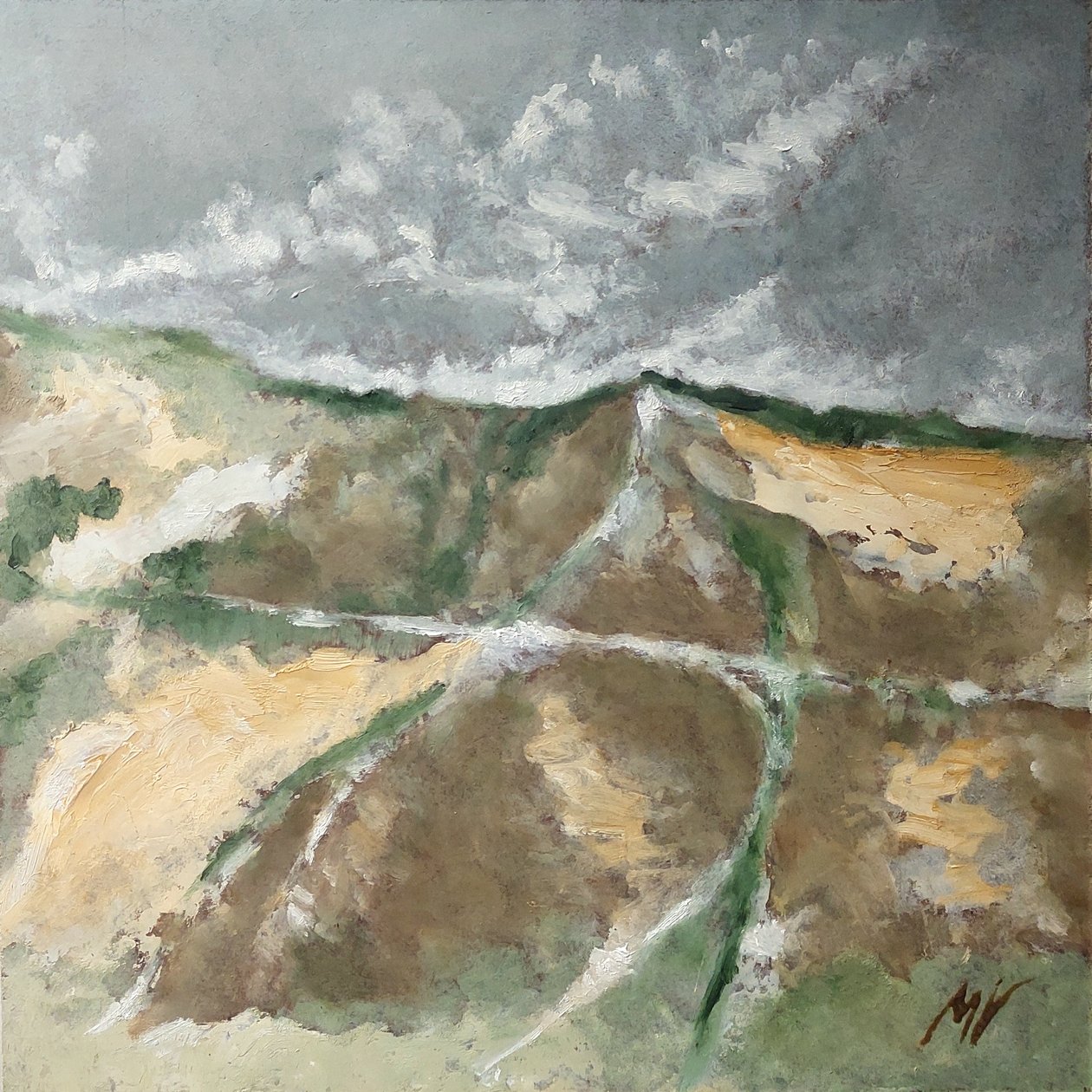 Głębokie wzgórze autorstwa M. Vet