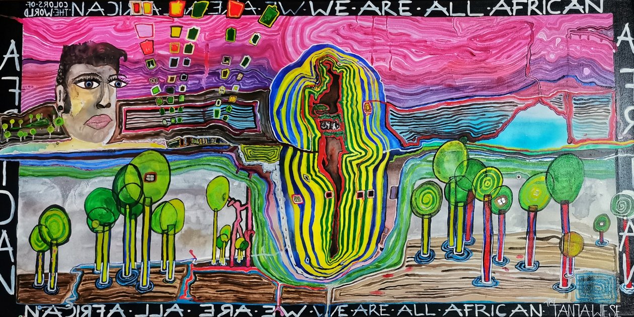 WSZYSCY JESTEŚMY AFRYKAŃCZYKAMI autorstwa  