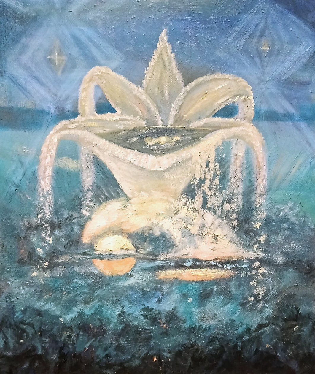 Noc nad drzewami autorstwa Elzbieta Goszczycka