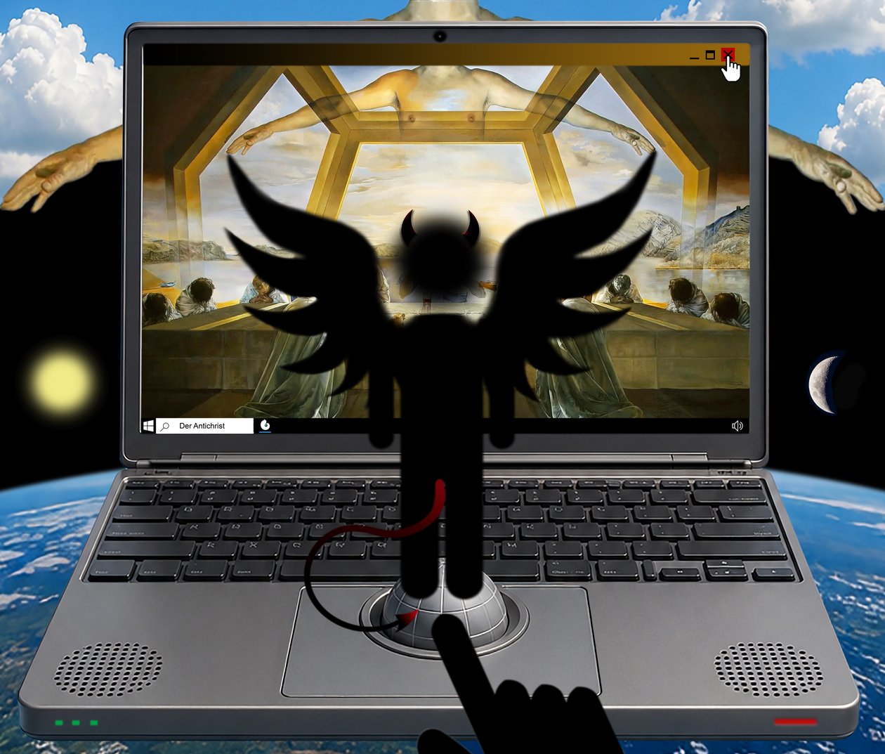 Antychryst (I) (z serii WINDOWS) autorstwa Alexander Eibach