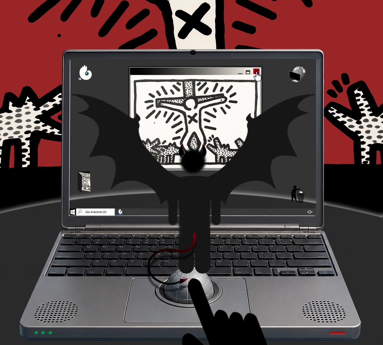 Antychryst (II) (z serii WINDOWS) autorstwa Alexander Eibach
