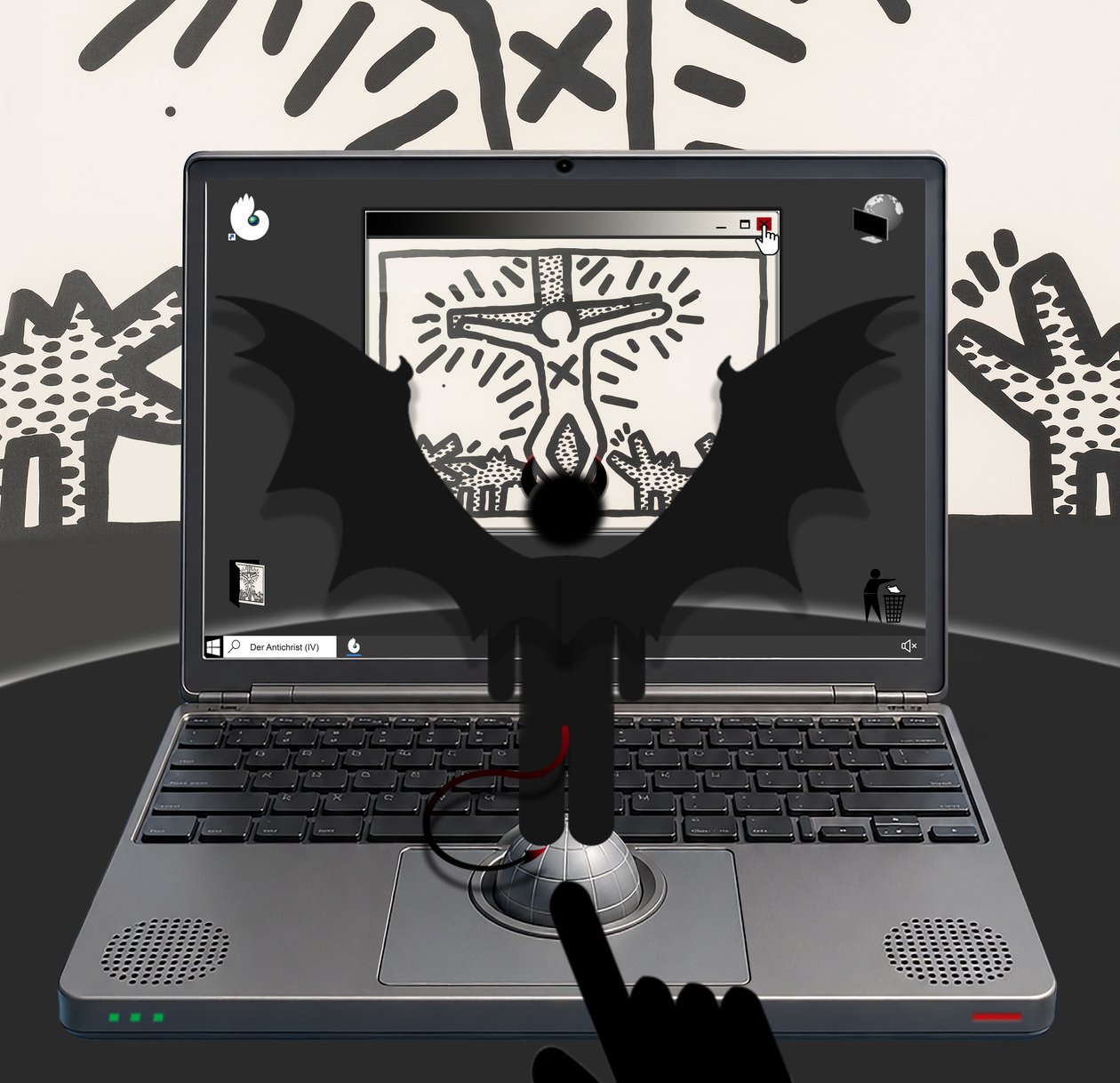 Antychryst (IV) (z serii WINDOWS) autorstwa Alexander Eibach