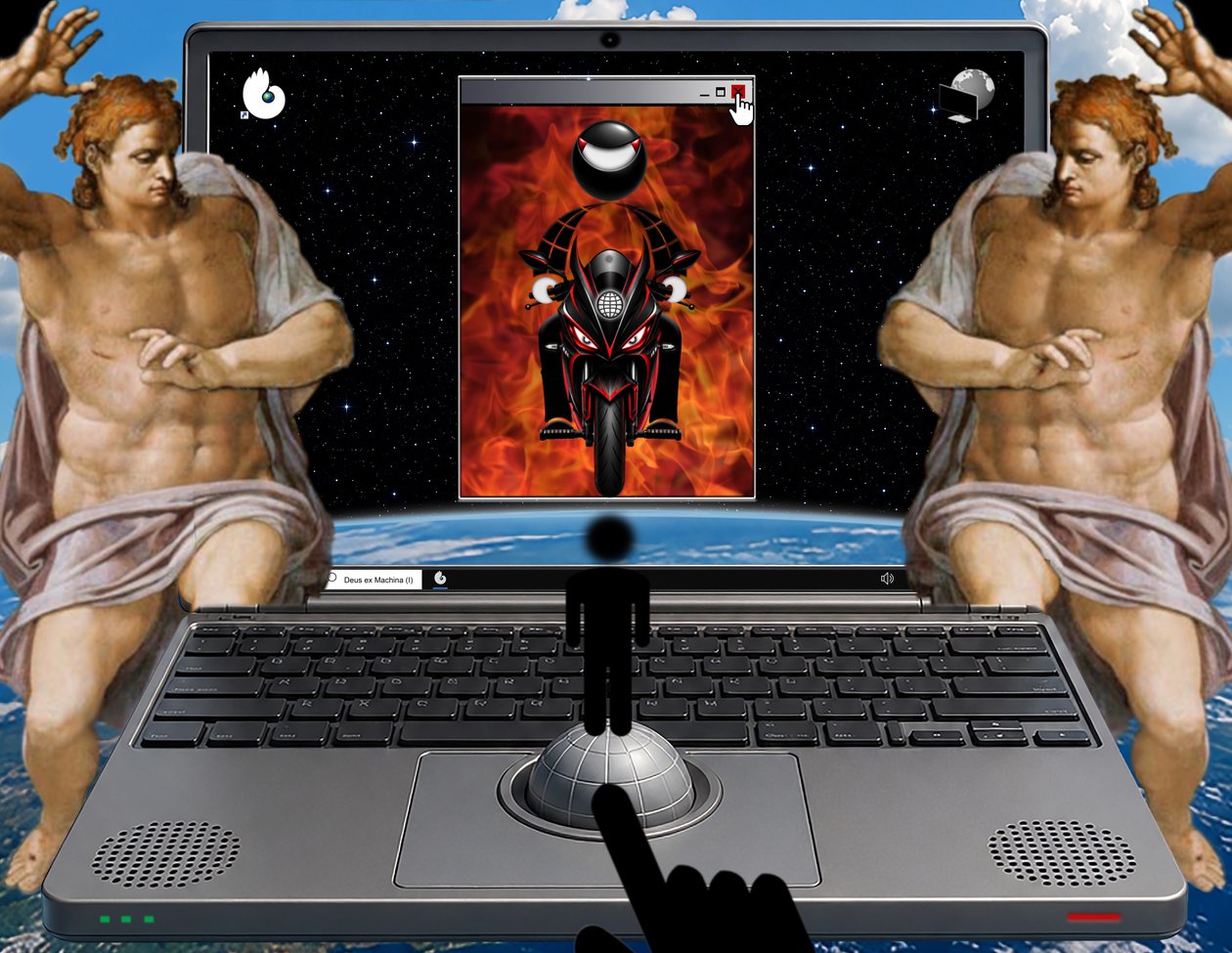 Deus ex Machina (z serii WINDOWS) autorstwa Alexander Eibach