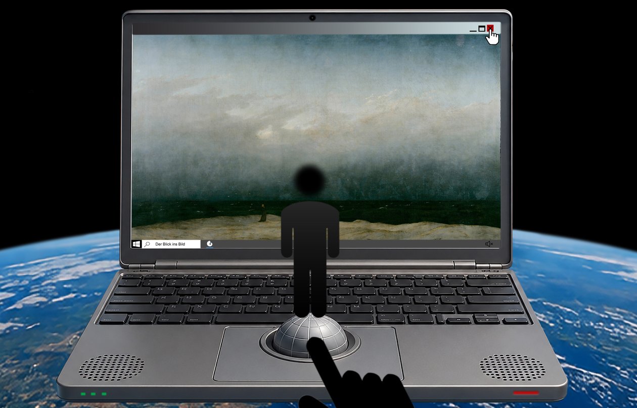 Spojrzenie w obraz (z serii Windows) autorstwa Alexander Eibach
