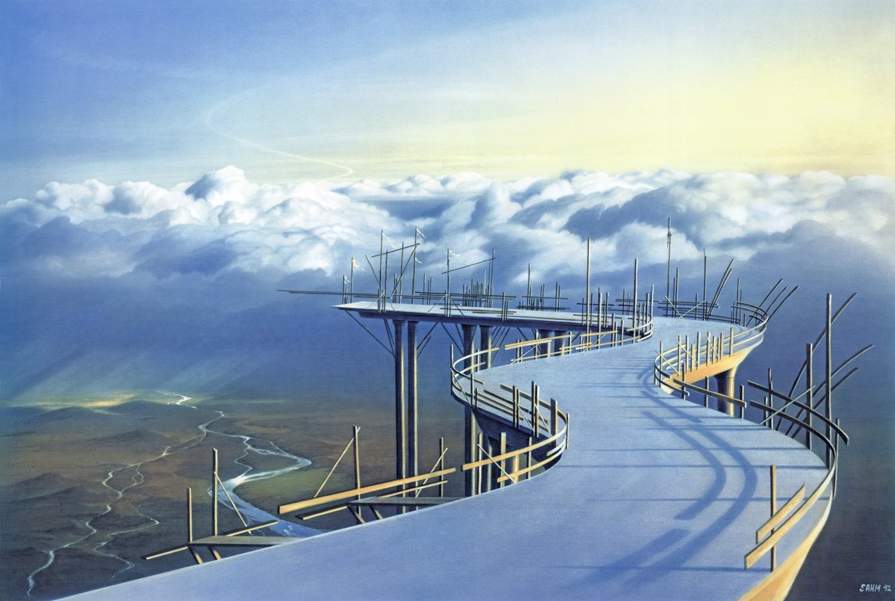 Autostrada autorstwa Hans-Werner Sahm