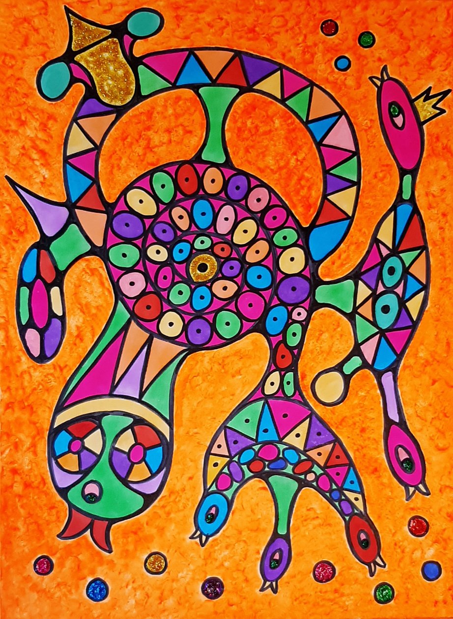 Istota w nas autorstwa Steffi_Seiler_Art