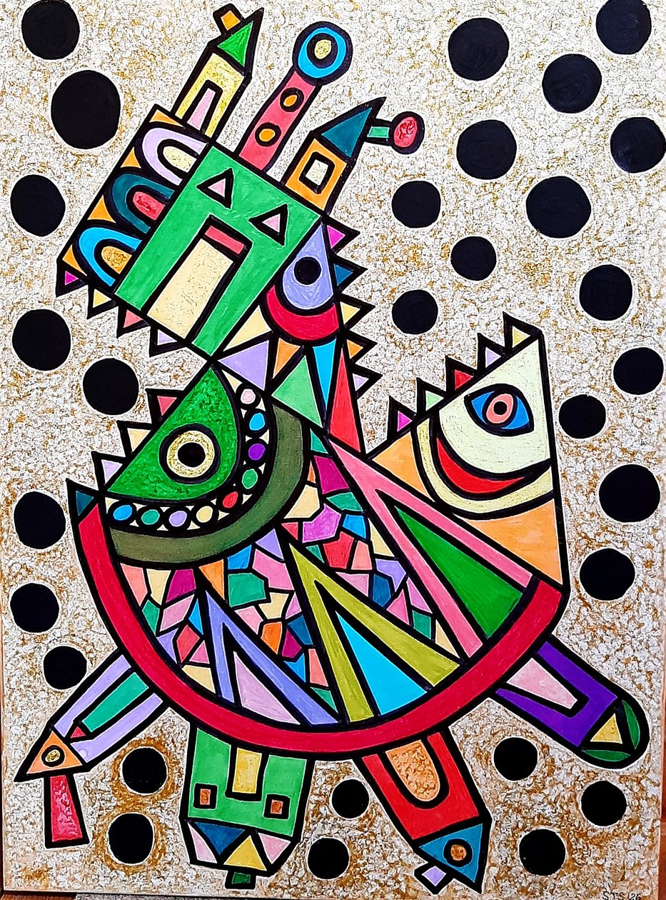 Świat w nas autorstwa Steffi_Seiler_Art