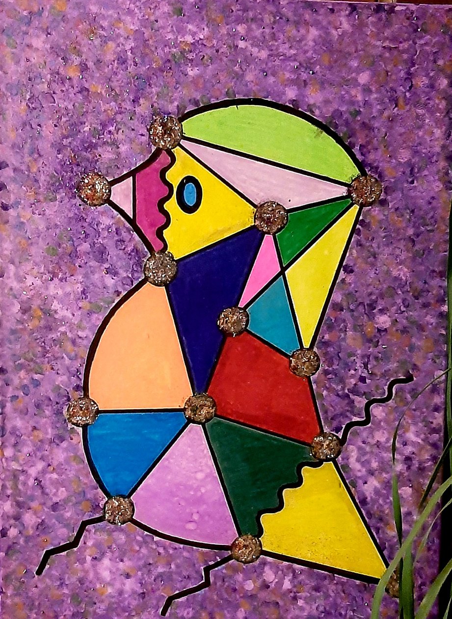 Symetria życia autorstwa Steffi_Seiler_Art