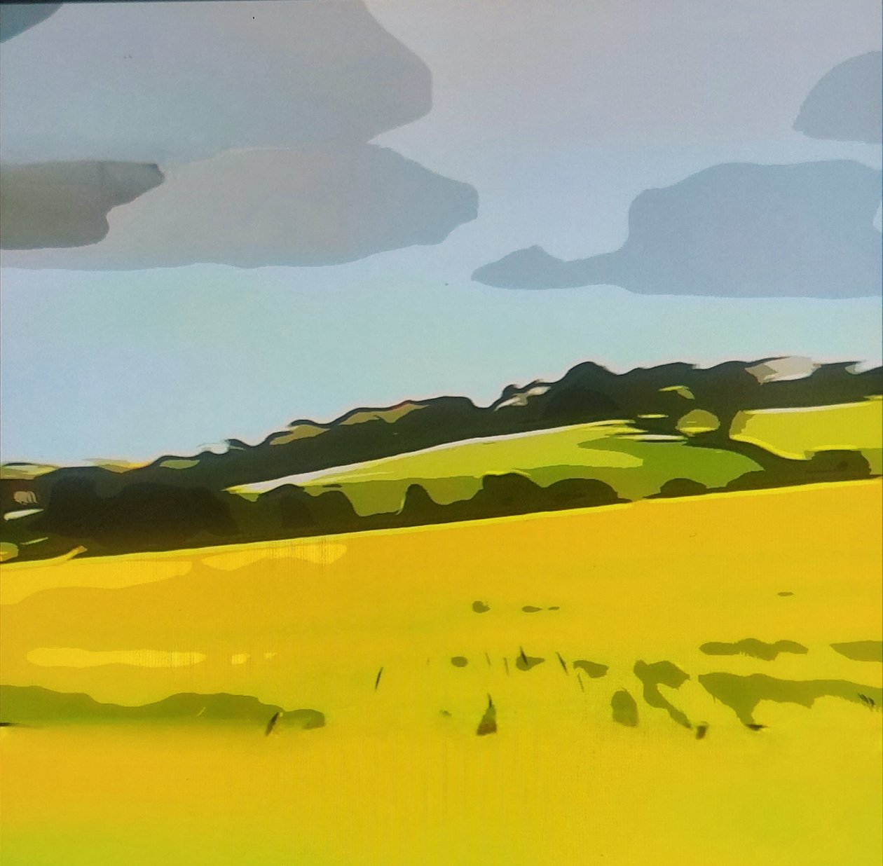 Digitale Landschaft 03 autorstwa M. Vet