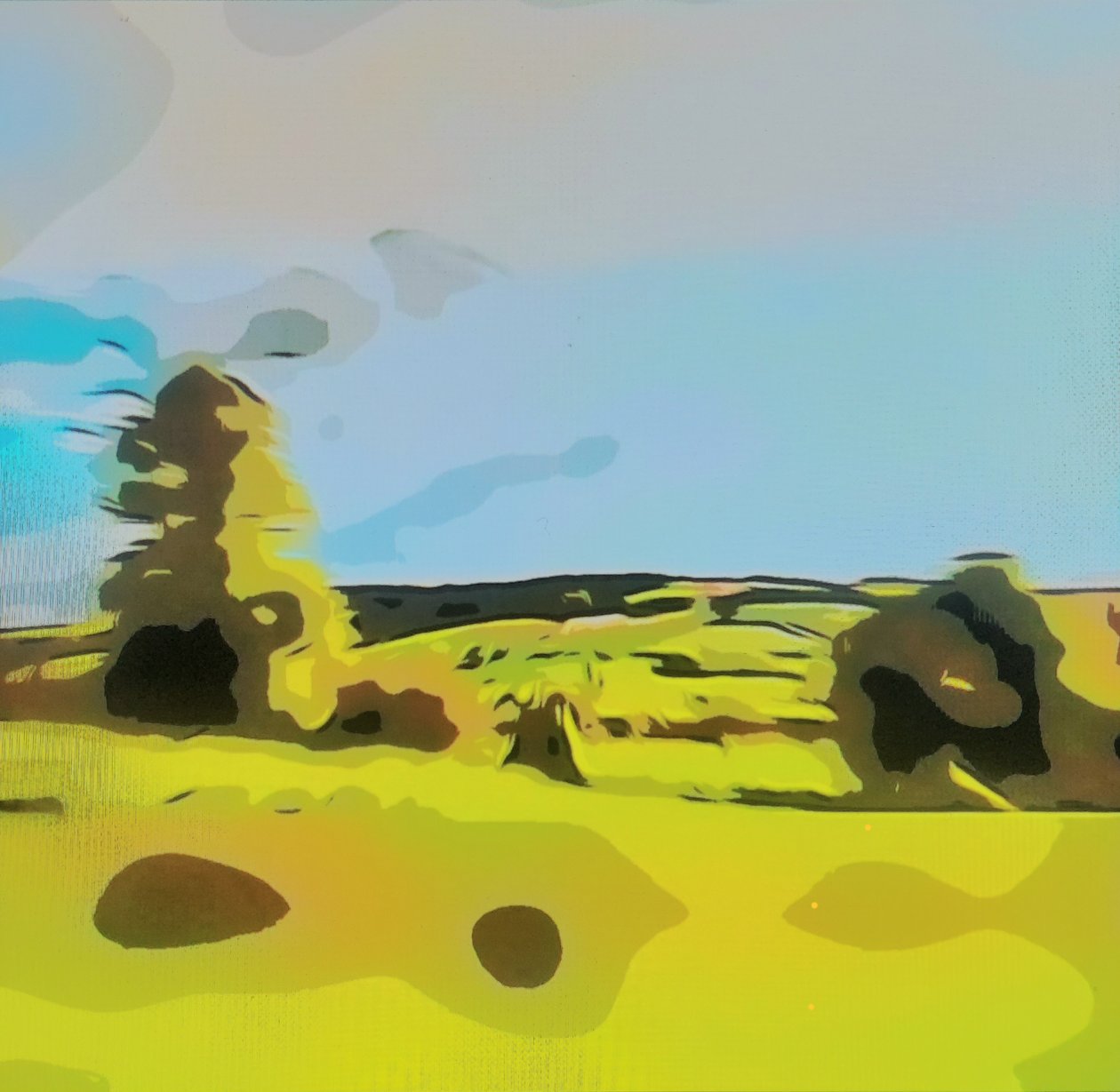 Digitale Landschaft 08 autorstwa M. Vet