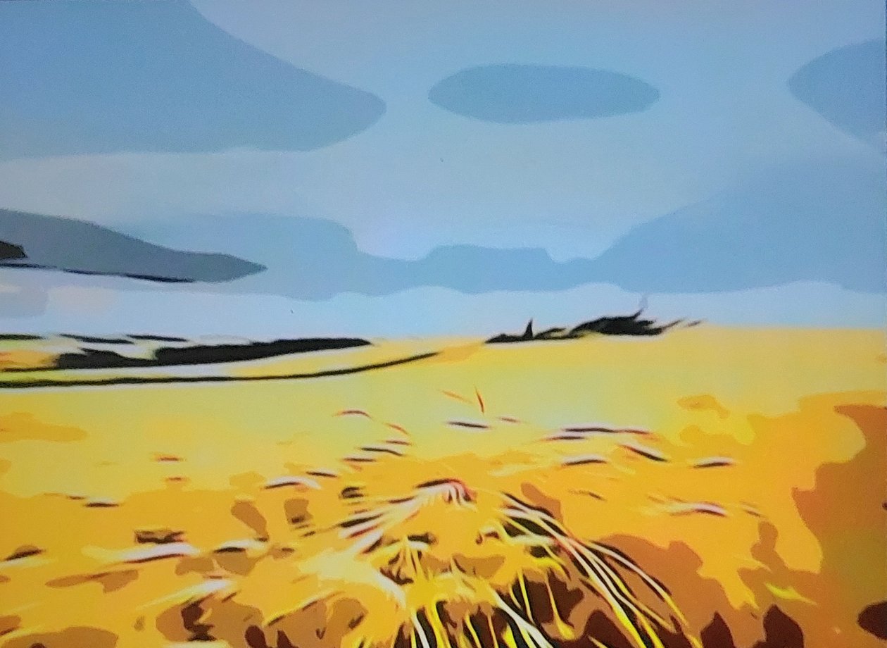Digitale Landschaft 09 autorstwa M. Vet