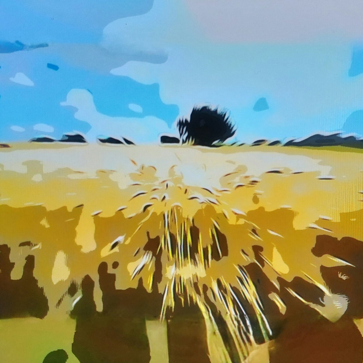 Digitale Landschaft 12 autorstwa M. Vet
