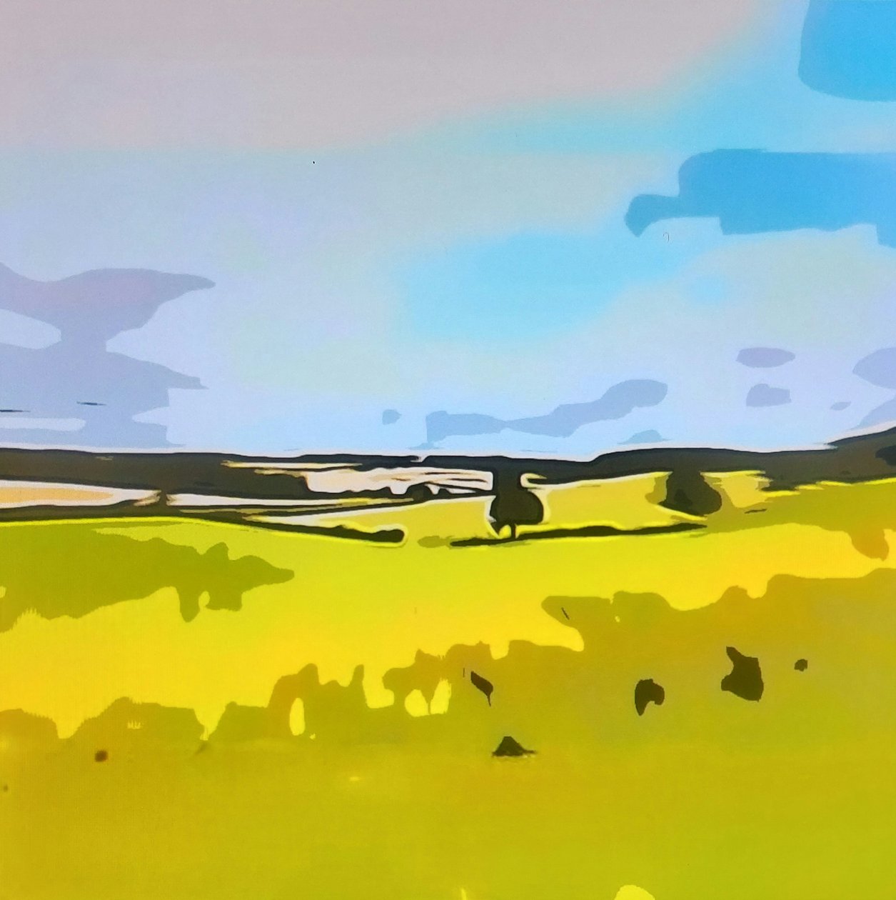 Digitale Landschaft 14 autorstwa M. Vet