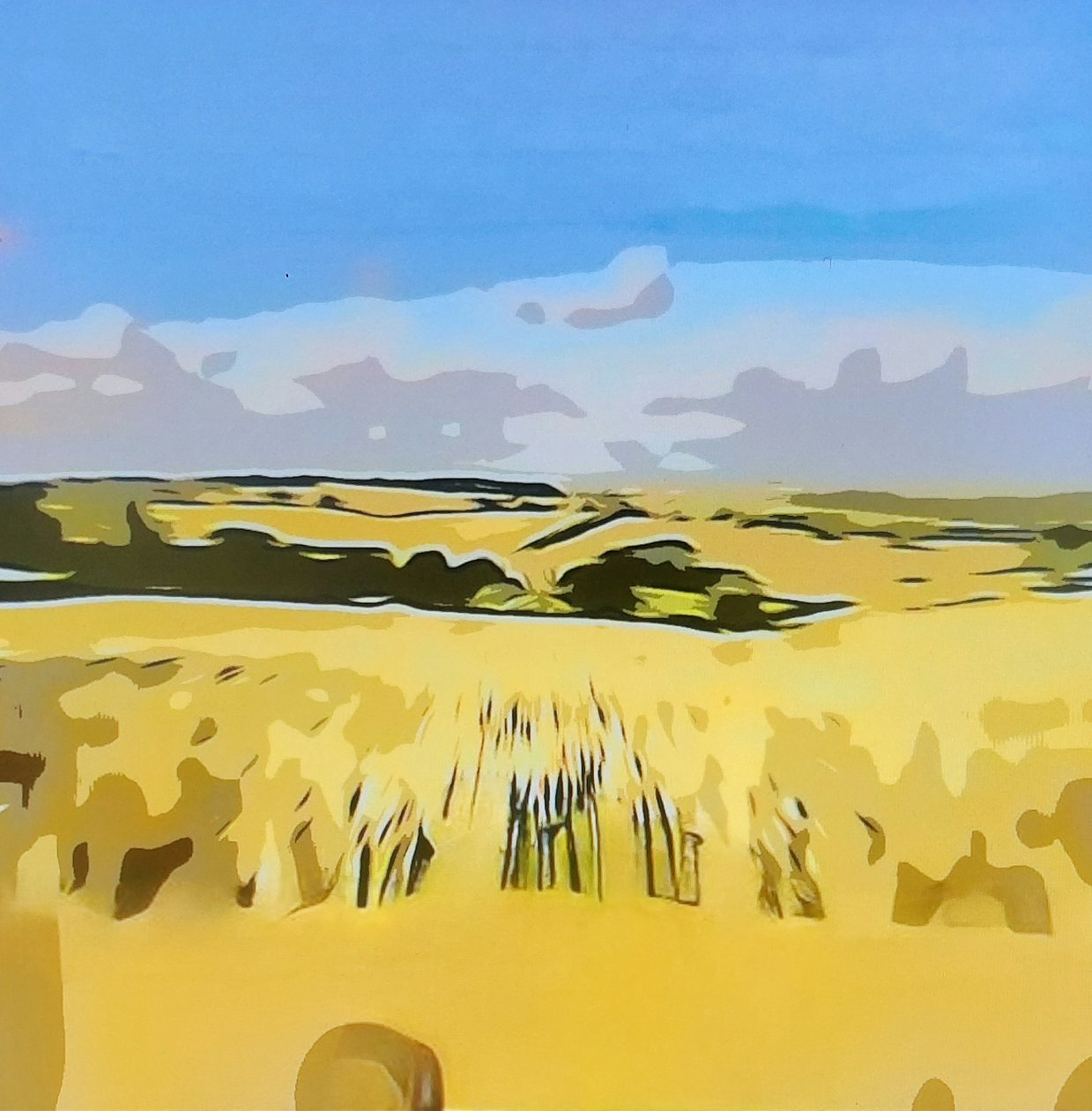 Digitale Landschaft 15 autorstwa M. Vet