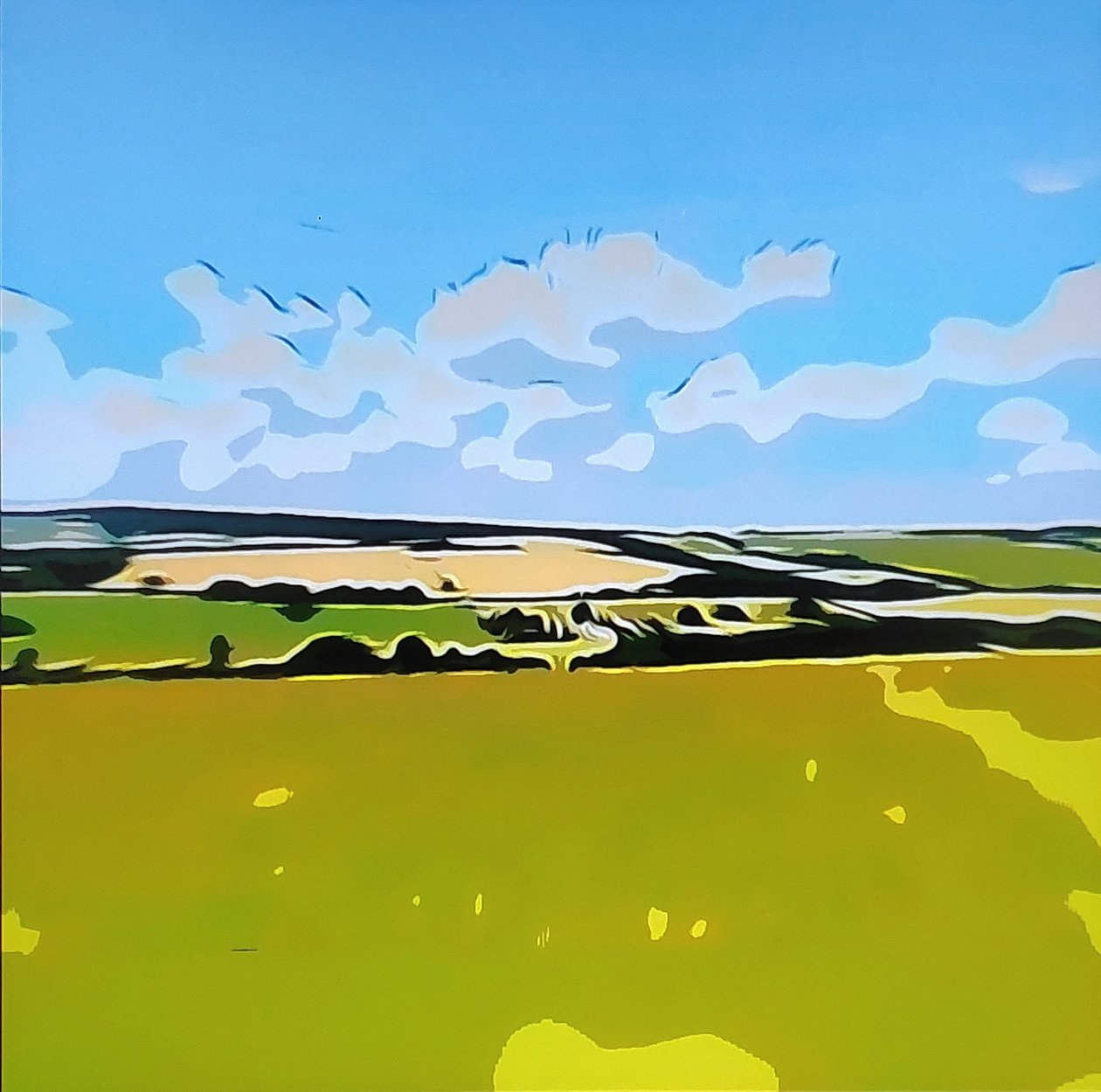 Digitale Landschaft 17 autorstwa M. Vet