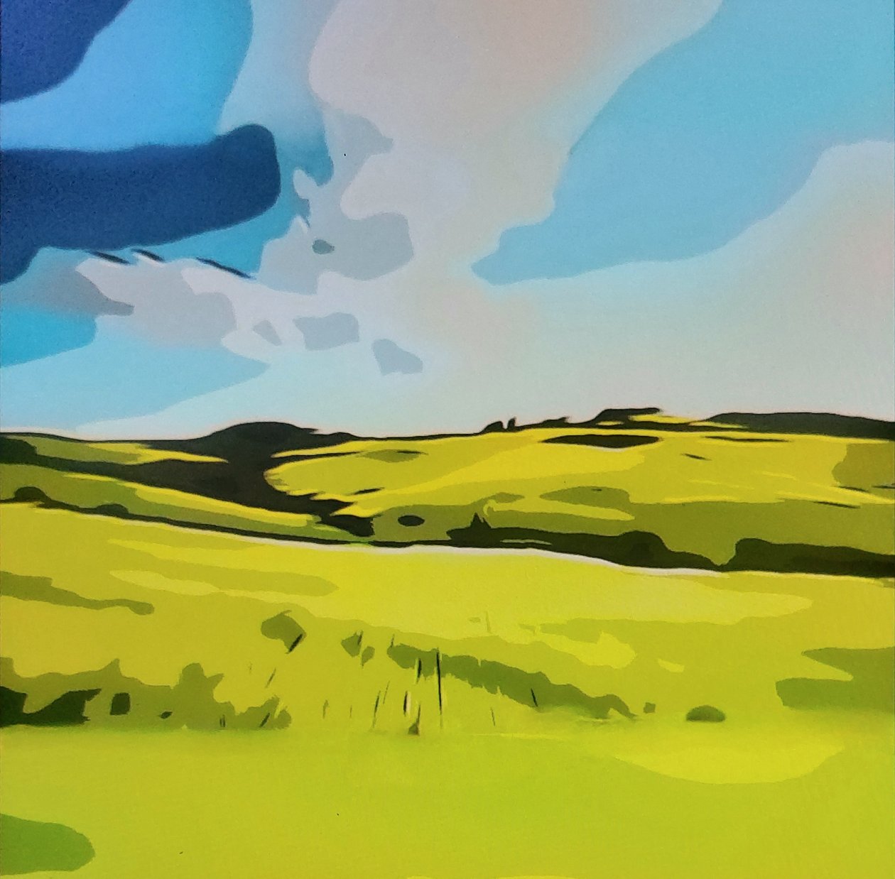 Digitale Landschaft 21 autorstwa M. Vet