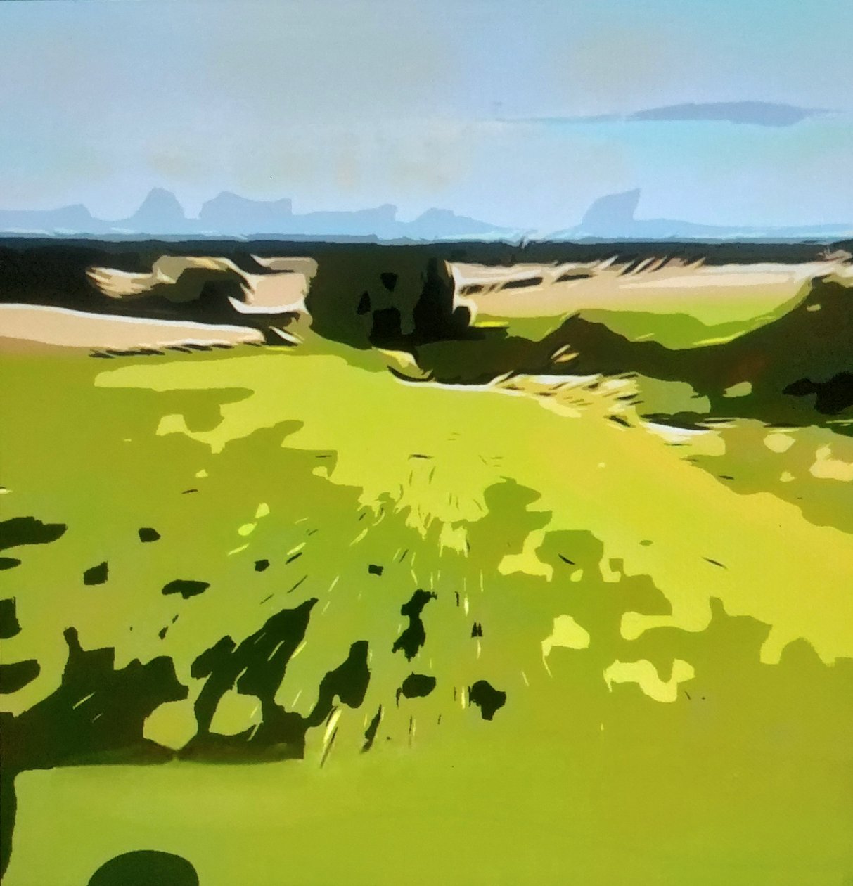 Digitale Landschaft 22 autorstwa M. Vet