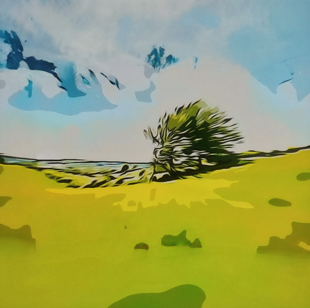 Digitale Landschaft 27 autorstwa M. Vet