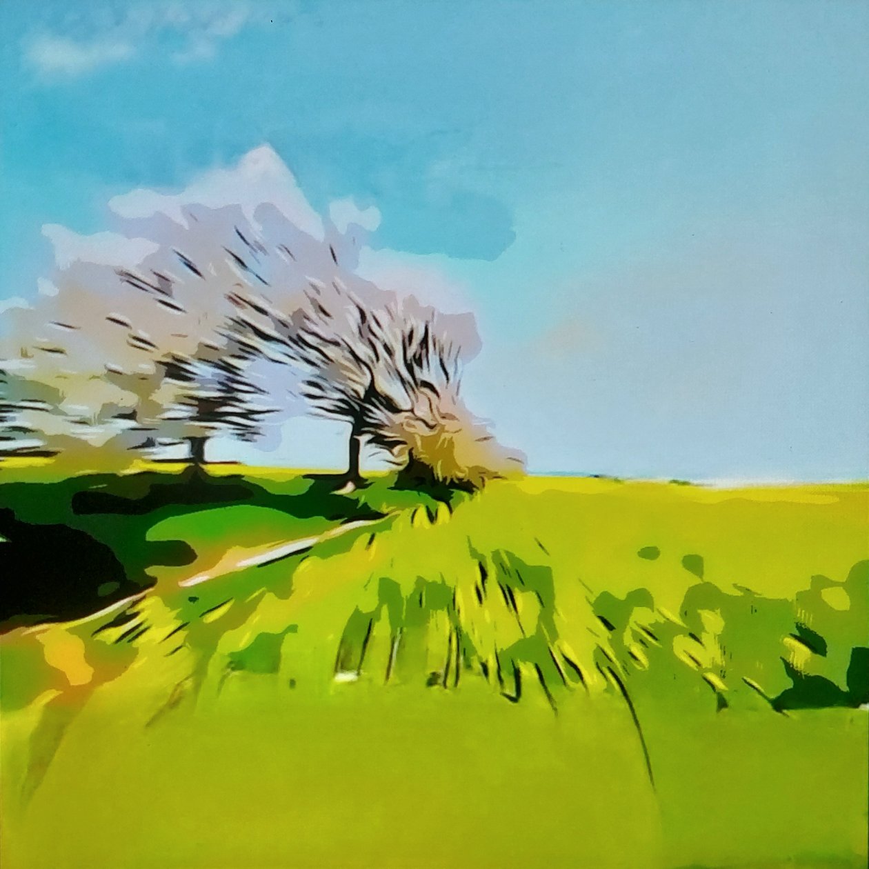 Digitale Landschaft 29 autorstwa M. Vet