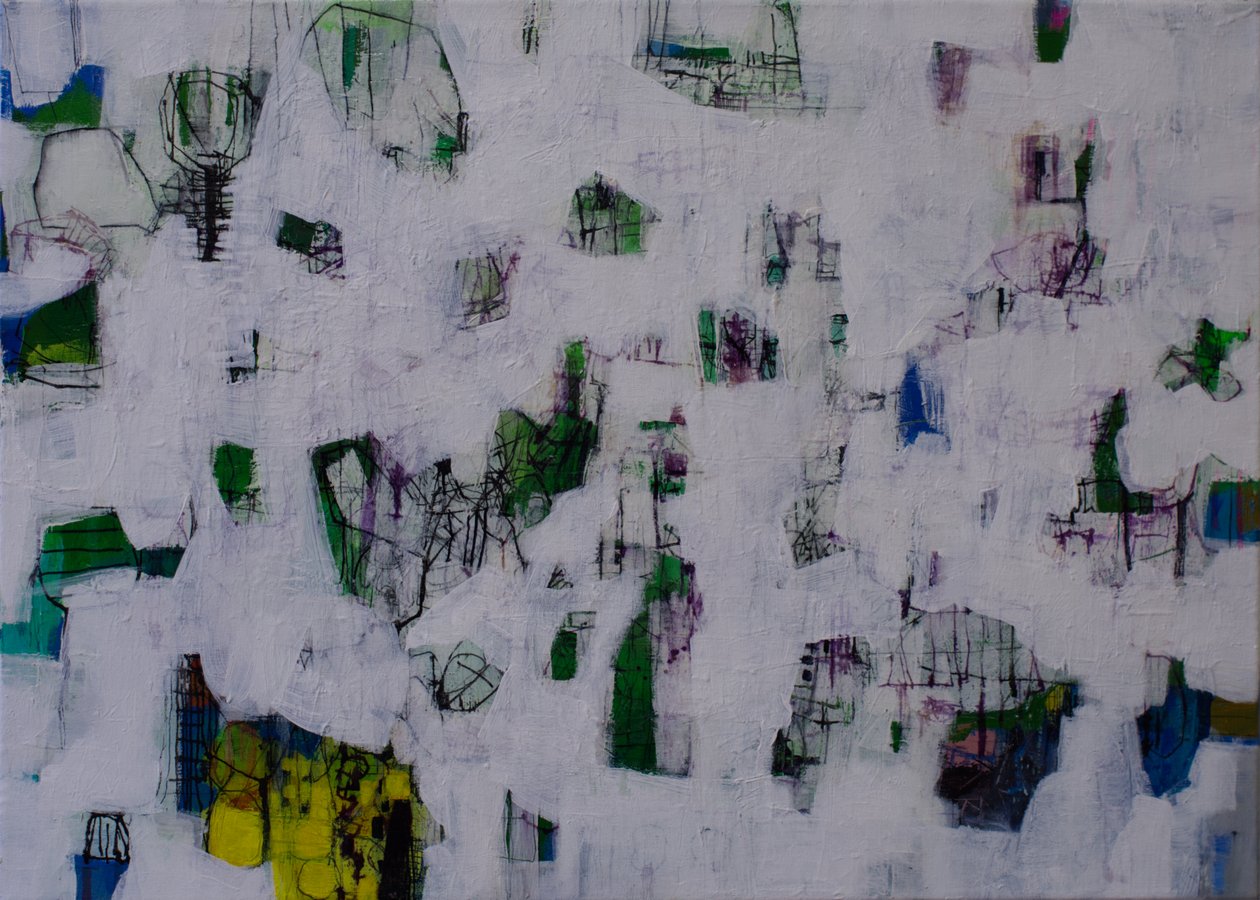White Abstraction 2 autorstwa OBOSHI