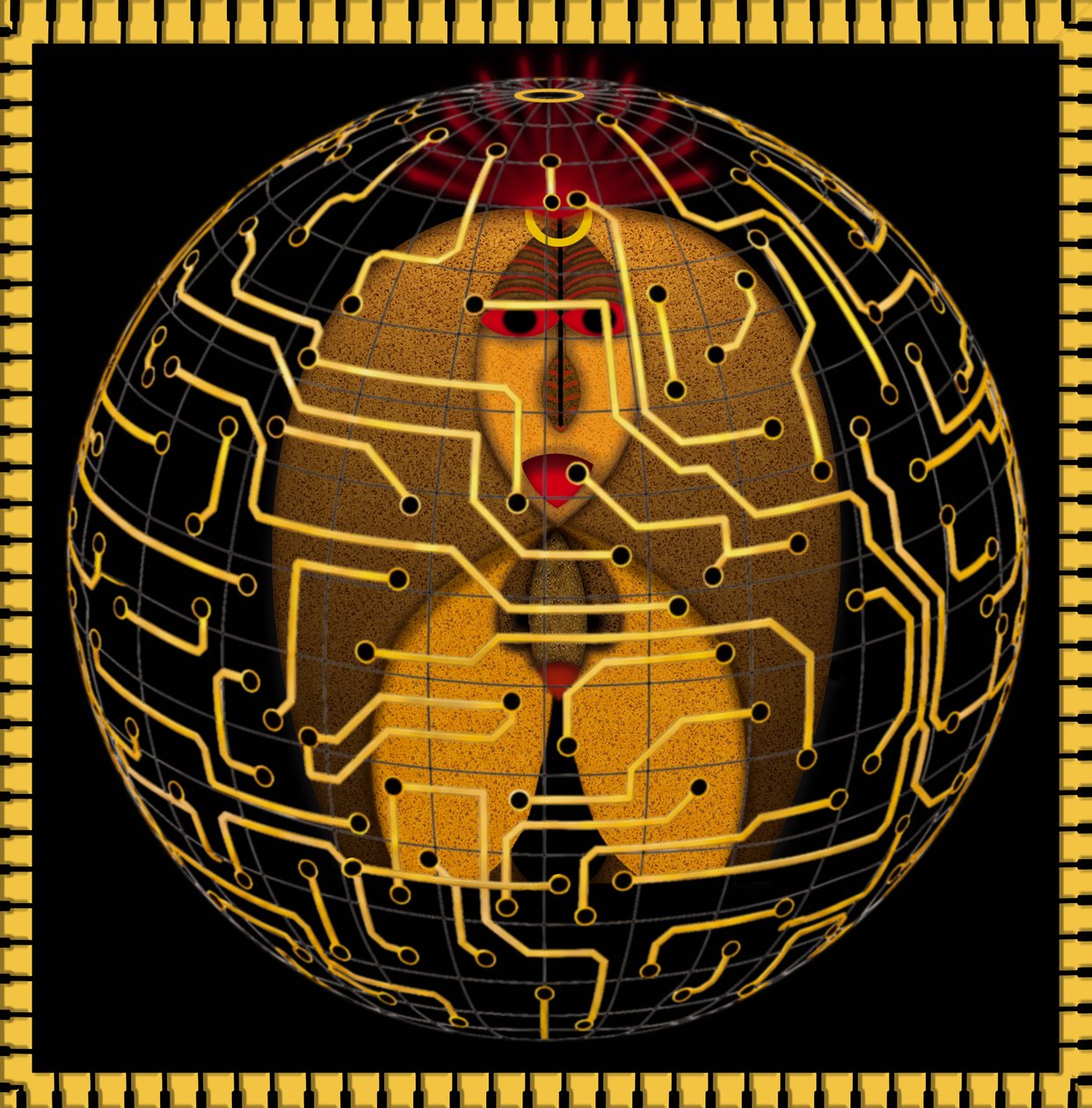 Der Goldene Käfig (III) autorstwa Alexander Eibach